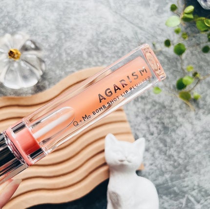 キューミ―ボムショットリッププランパー/AGARISM/リッププランパーを使ったクチコミ(2枚目)