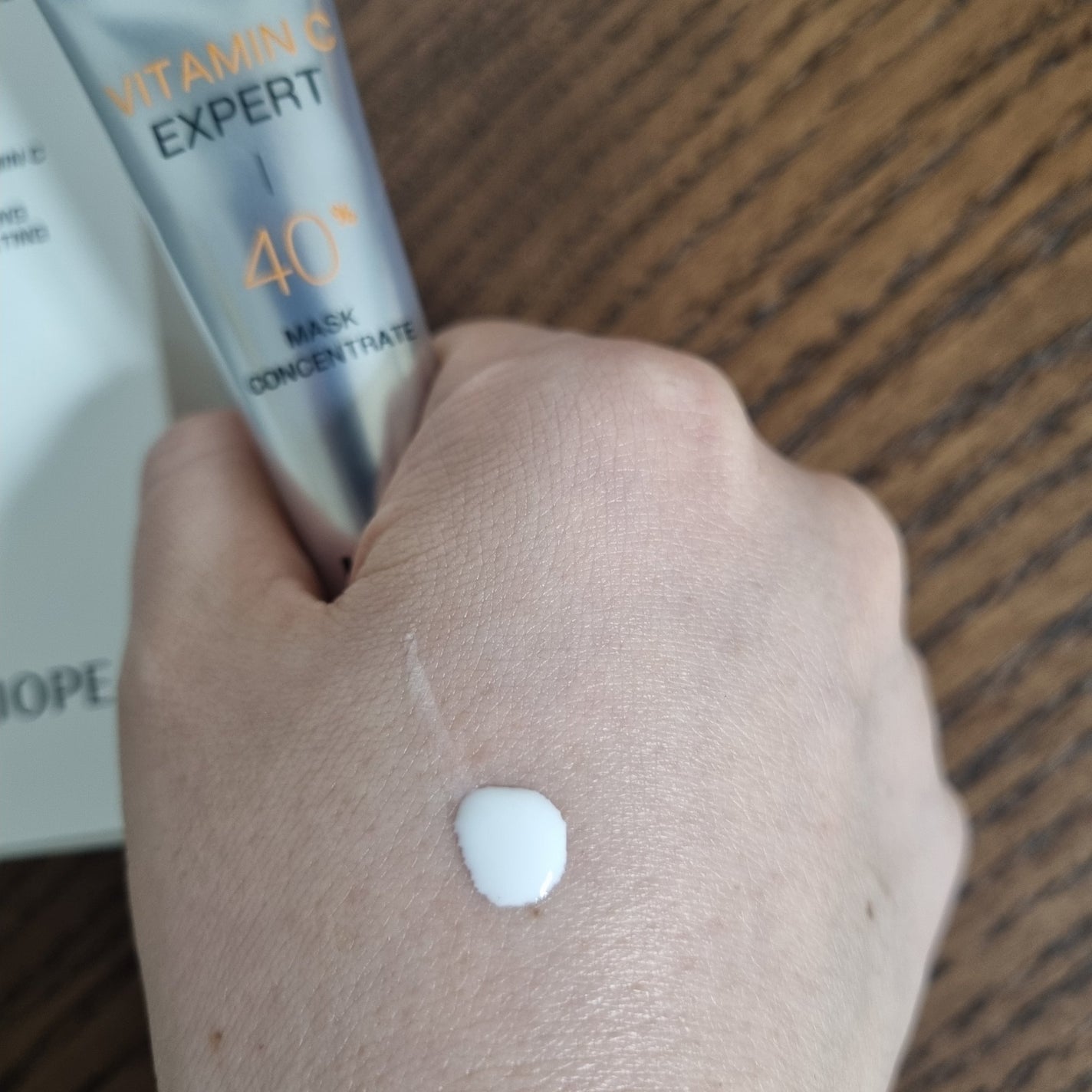 ビタミンC エキスパート40% マスクコンセントレート/IOPE/フェイスクリームを使ったクチコミ(3枚目)