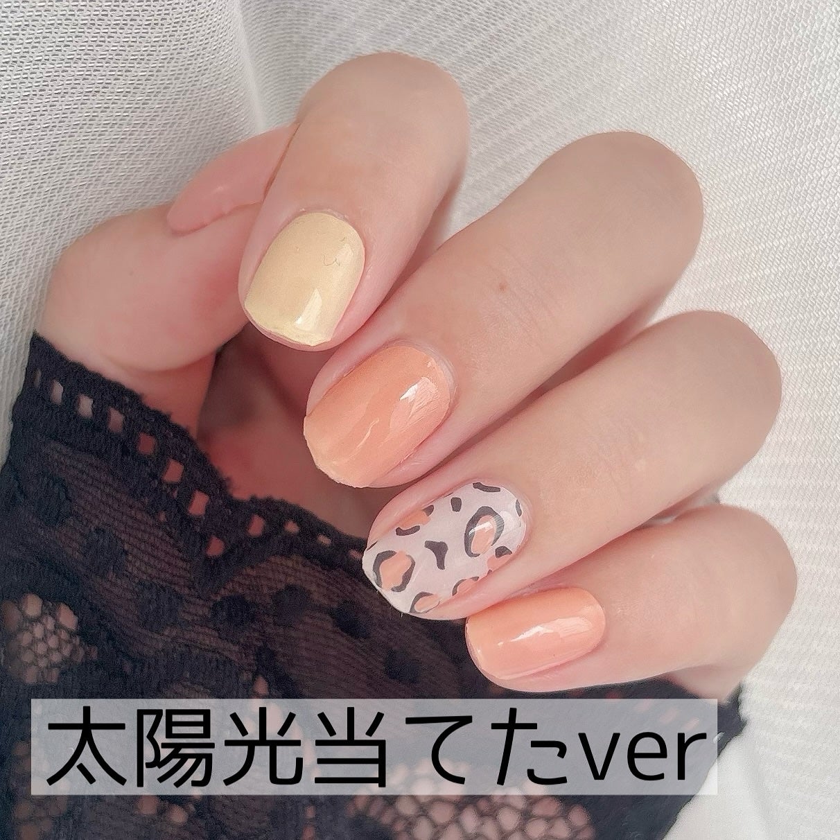 SUNNY RECIPE COLOR CHANGE GEL NAIL/SUNNY RECIPE/ネイルシールを使ったクチコミ(2枚目)