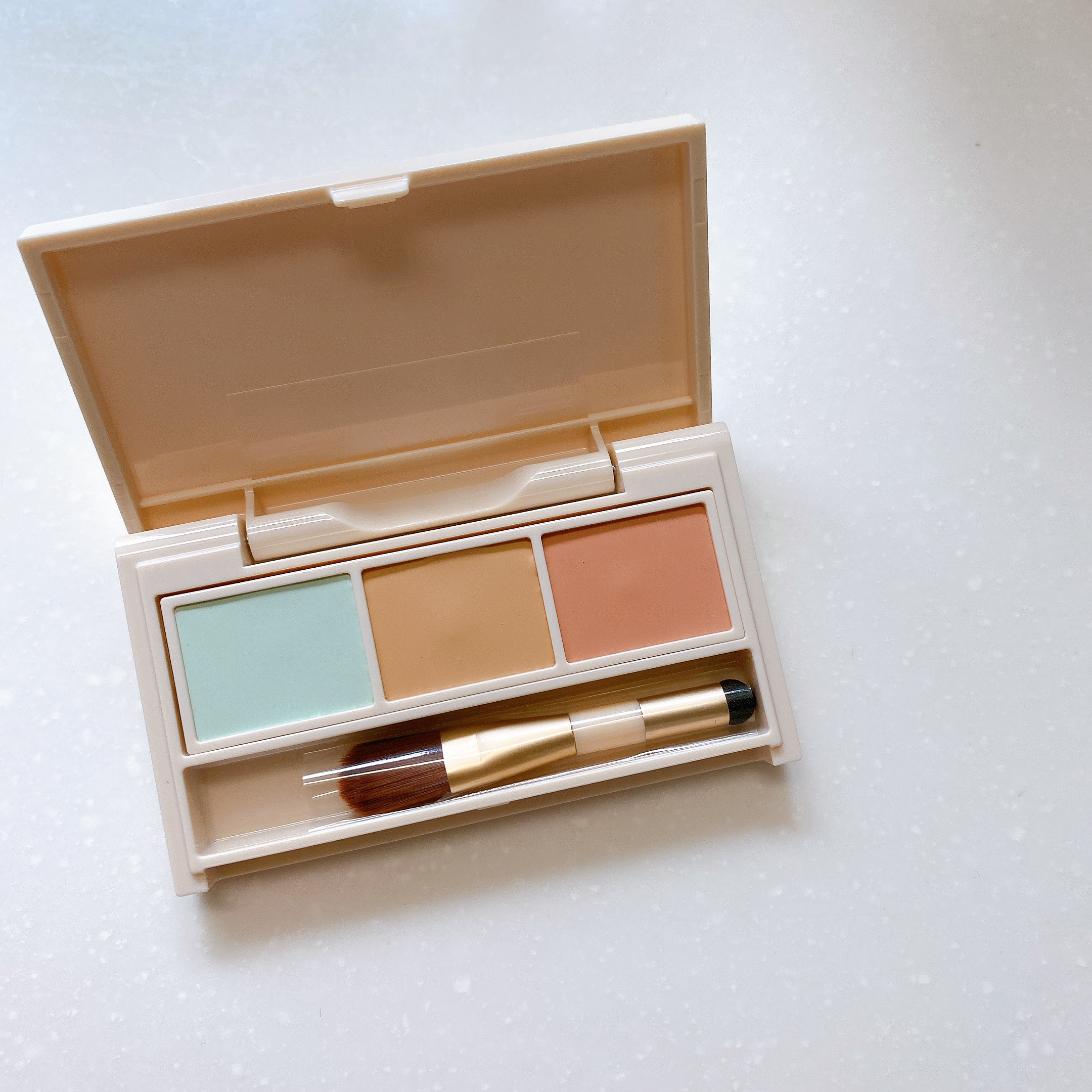 パレットコンシーラー/CandyDoll/パレットコンシーラーを使ったクチコミ（1枚目）