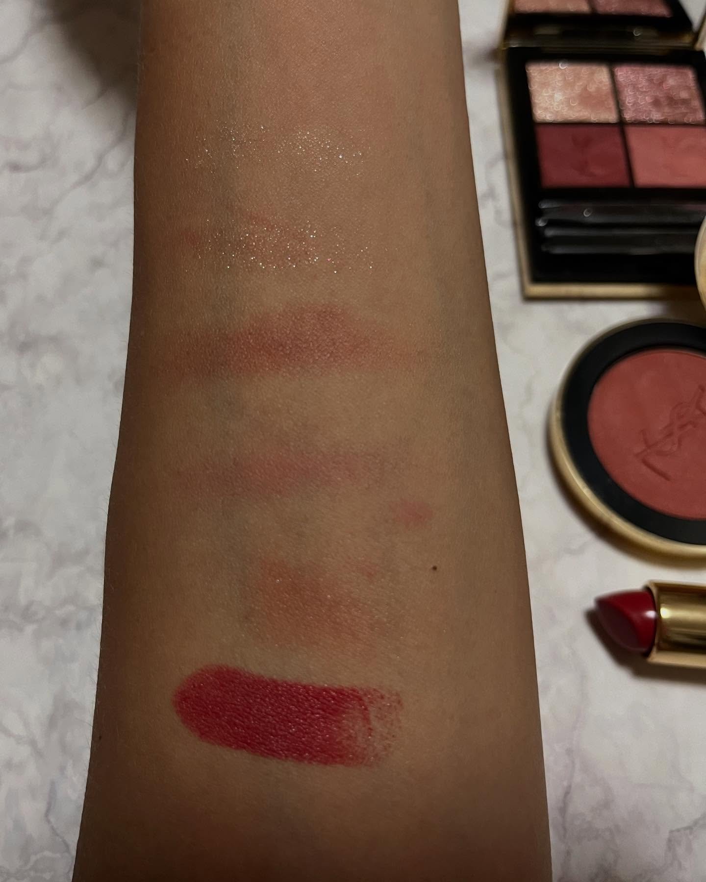 ルージュ ピュールクチュール R10/YVES SAINT LAURENT BEAUTE/口紅を使ったクチコミ（2枚目）