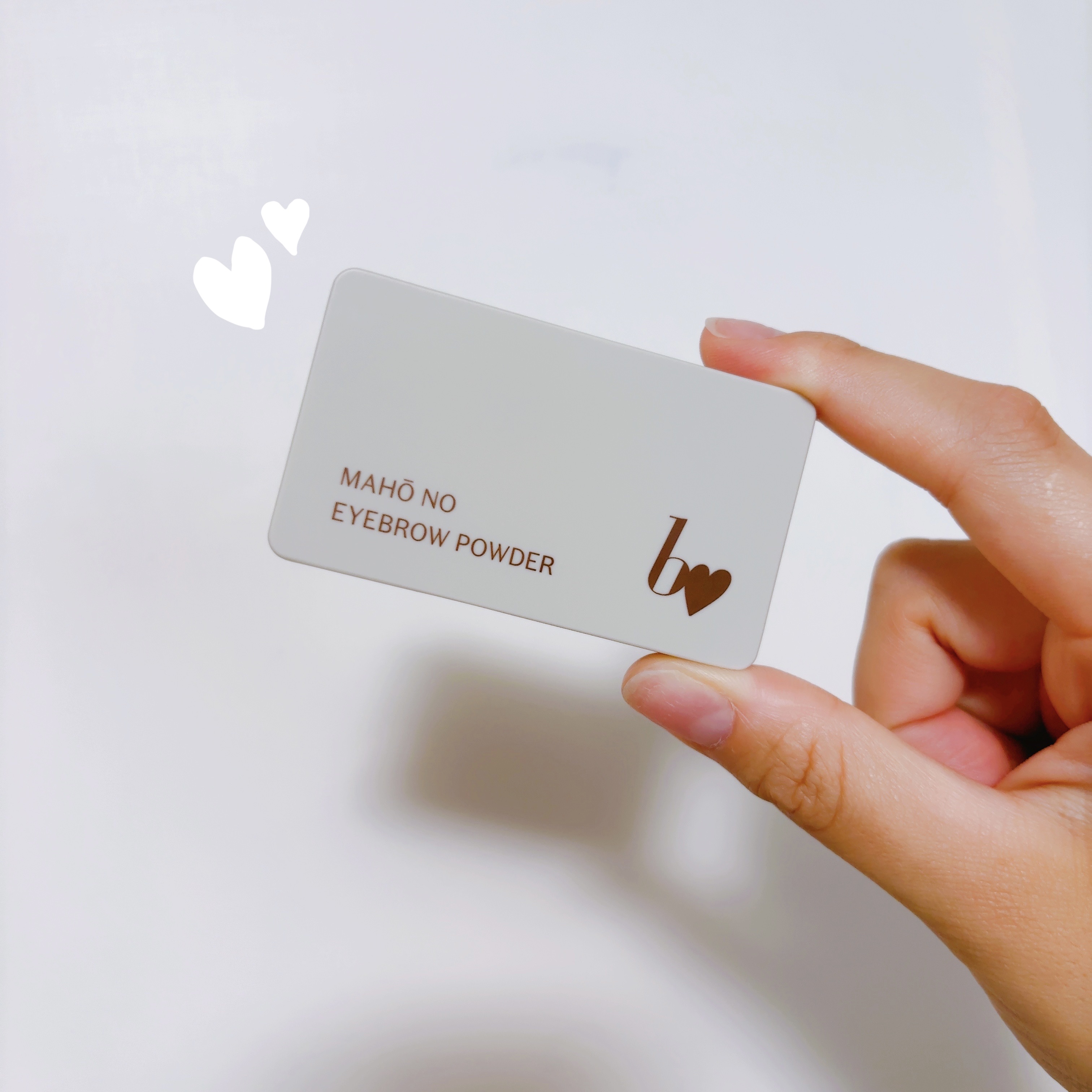 魔法のアイブロウパウダー 01 ベーシックブラウン/b idol/パウダーアイブロウを使ったクチコミ（2枚目）