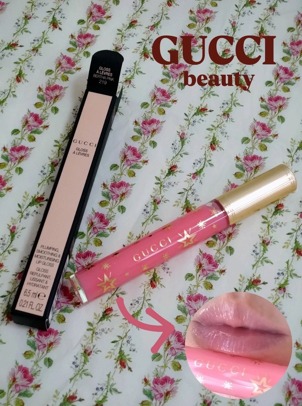 グッチ グロス ア レーヴル/GUCCI beauty/リップグロスを使ったクチコミ（1枚目）