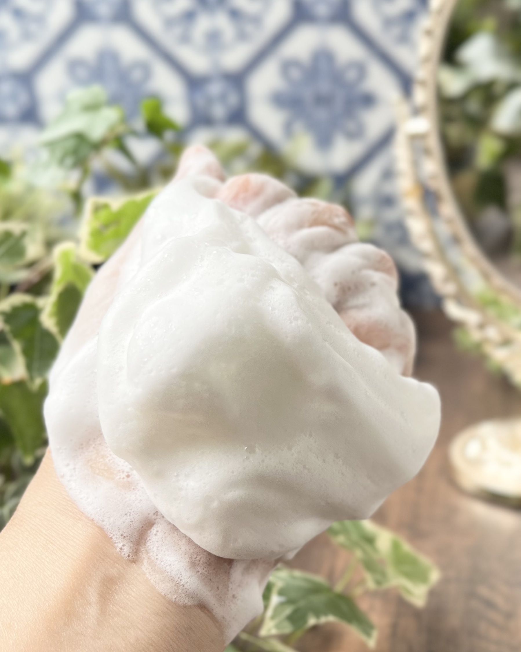 生せっけん スティック [ホワイト] オリジナル/Ruam Ruam/洗顔石鹸を使ったクチコミ（2枚目）