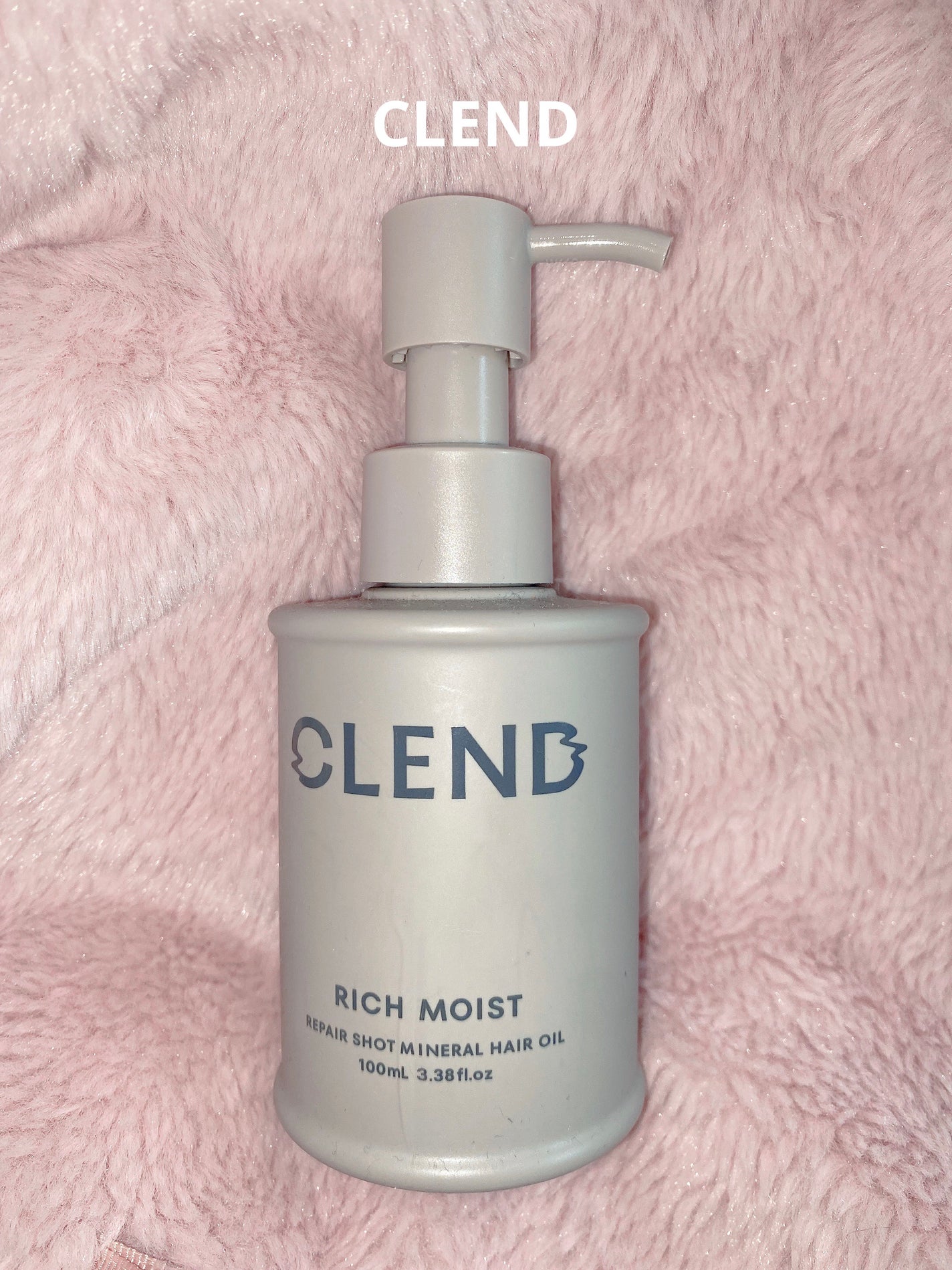 クレンド リッチモイスト リペアショット ミネラル ヘアオイル/CLEND/ヘアオイルを使ったクチコミ(1枚目)