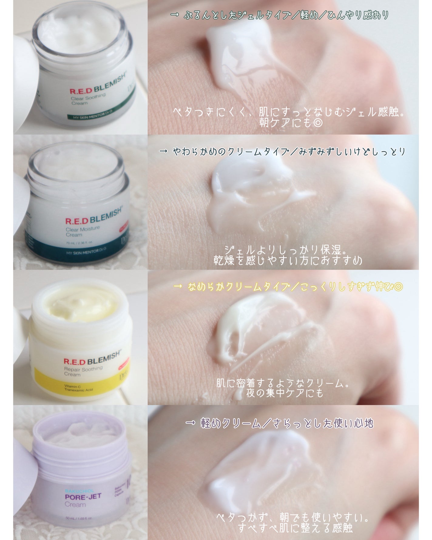 レッドブレミッシュ クリアスージングクリーム/Dr.G/フェイスクリームを使ったクチコミ(5枚目)