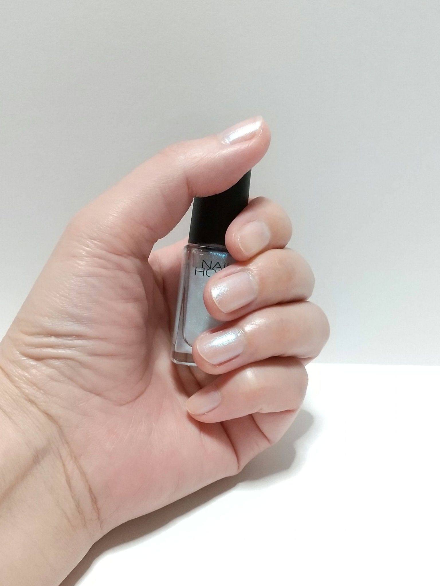 ネイルホリック 偏光パール トップコート/ネイルホリック/ネイルトップコートを使ったクチコミ（3枚目）