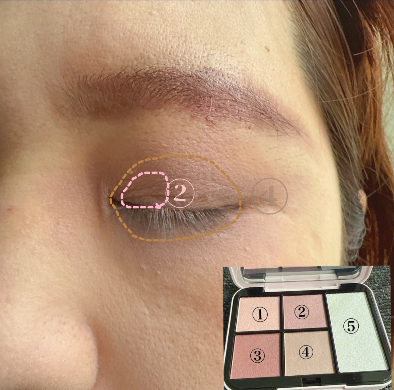 フェイススタイリスト n/SNIDEL BEAUTY/アイシャドウパレットを使ったクチコミ(2枚目)