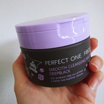 パーフェクトワンフォーカス スムースクレンジングバーム ディープブラック クロミ 限定デザイン(75g)/PERFECT ONE FOCUS/クレンジングバームの画像