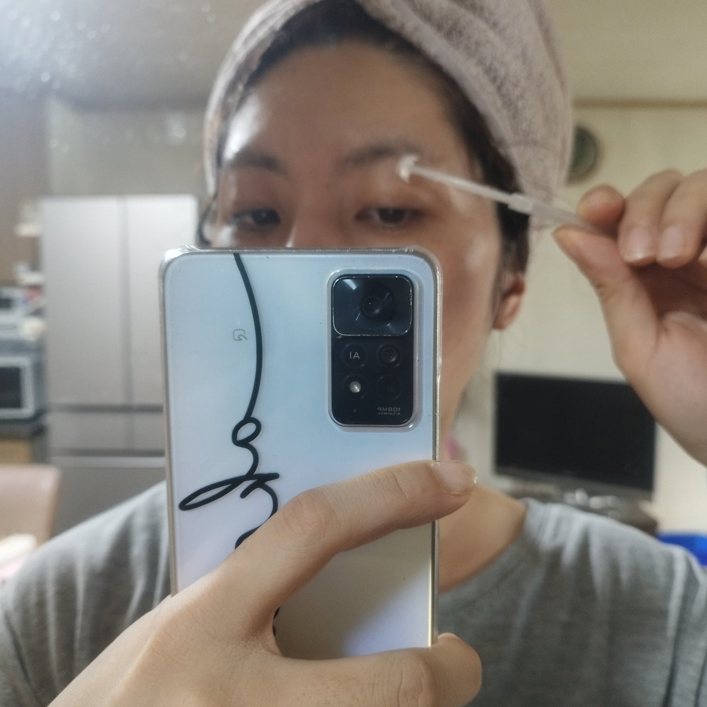 折りたたみ式・眉メイク用かみそり/無印良品/シェーバーを使ったクチコミ(7枚目)