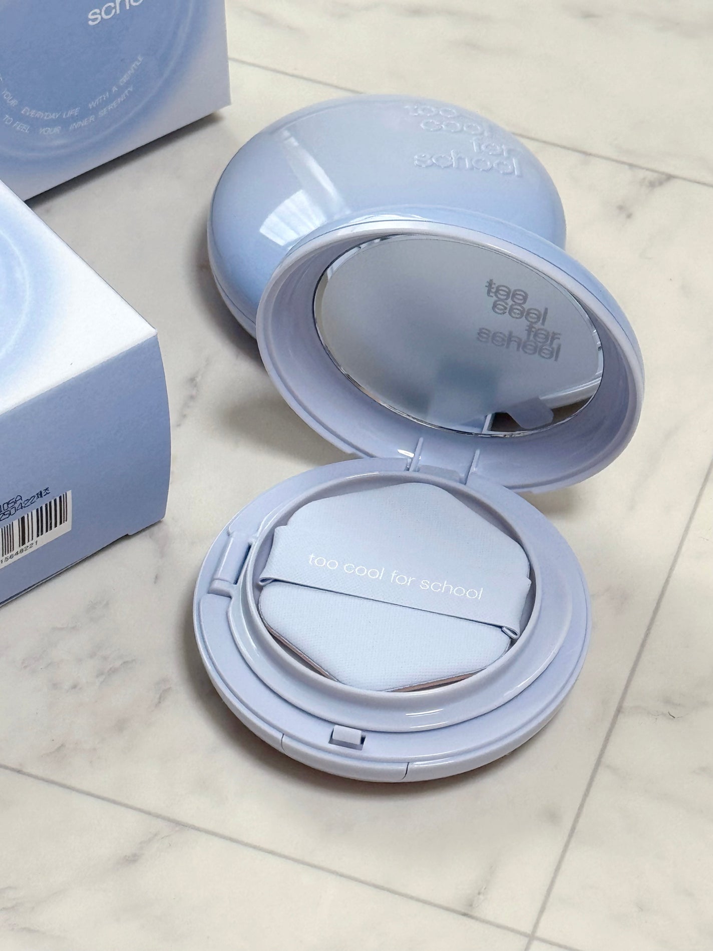 エアーフィットクッション/too cool for school/クッションファンデーションを使ったクチコミ(3枚目)