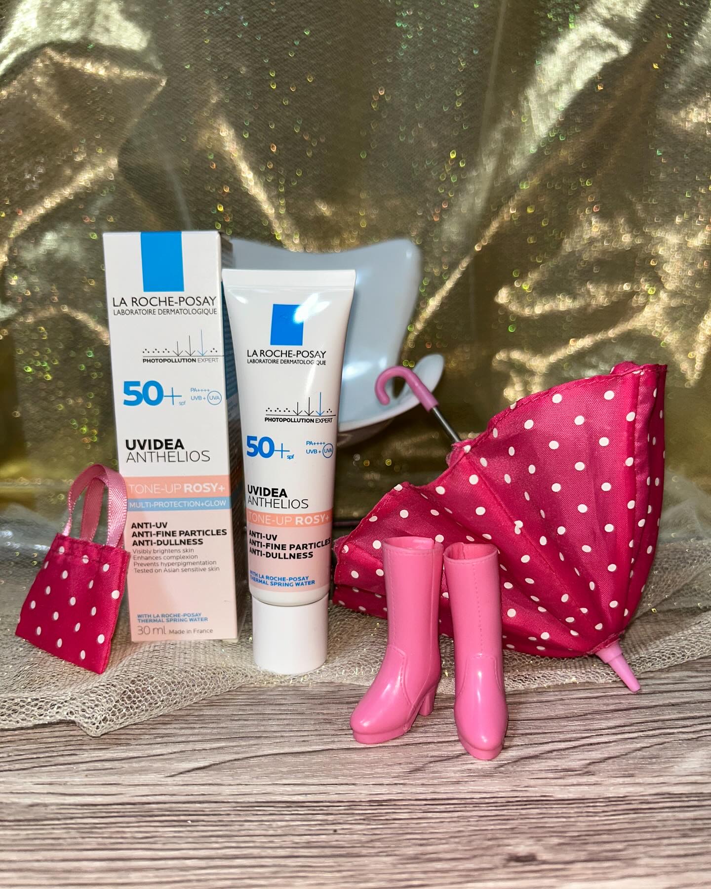 UVイデア XL プロテクショントーンアップ ローズ+/ラ ロッシュ ポゼ/日焼け止め・UVケアを使ったクチコミ（1枚目）