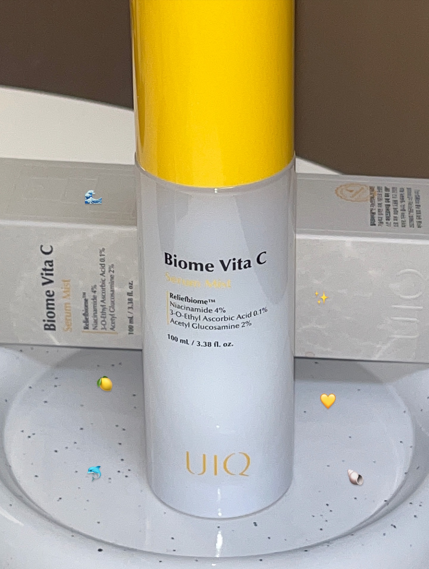 バイオームビタＣセラムミスト/UIQ/ミスト状化粧水を使ったクチコミ（1枚目）