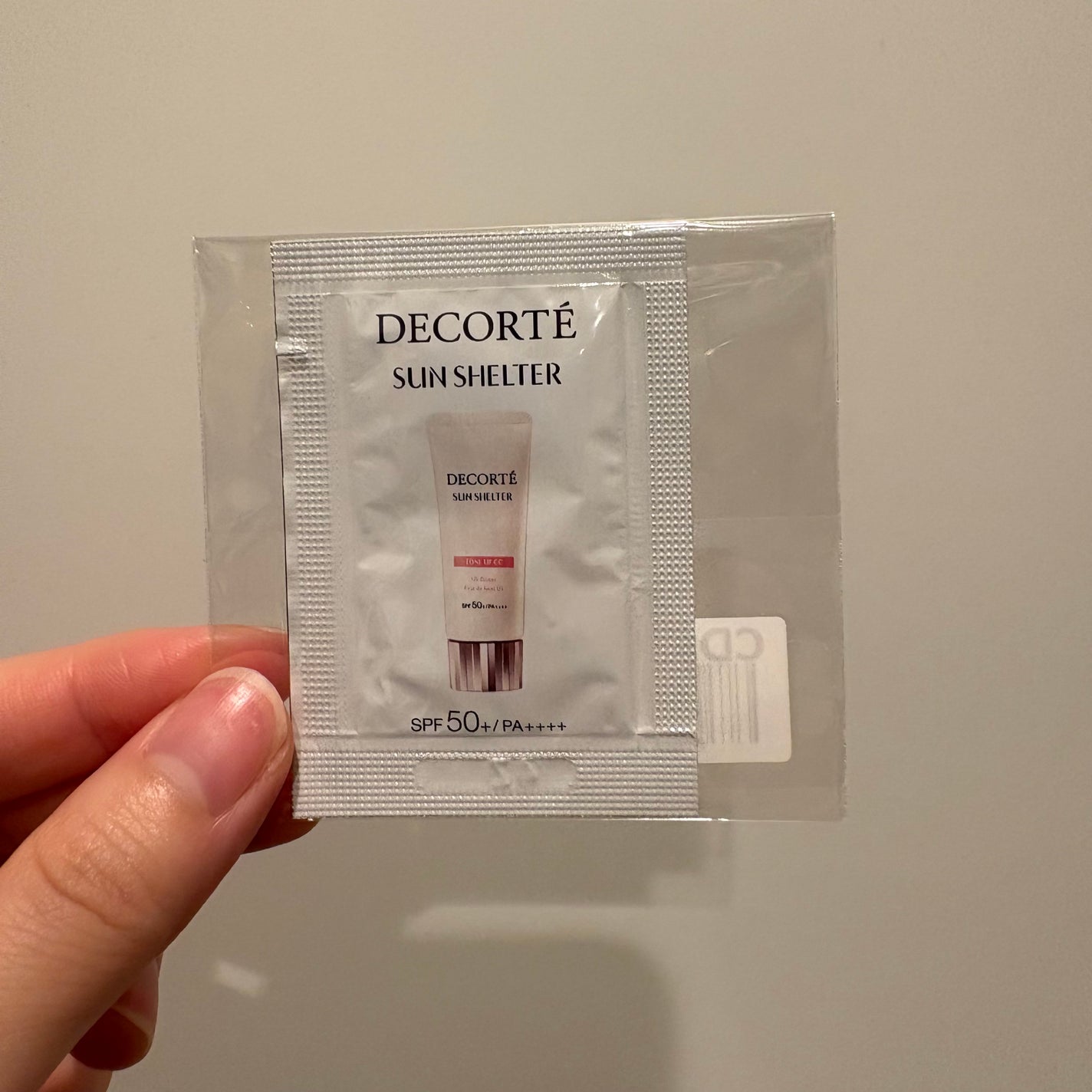サンシェルター マルチ プロテクション トーンアップCC/DECORTÉ/化粧下地を使ったクチコミ(1枚目)