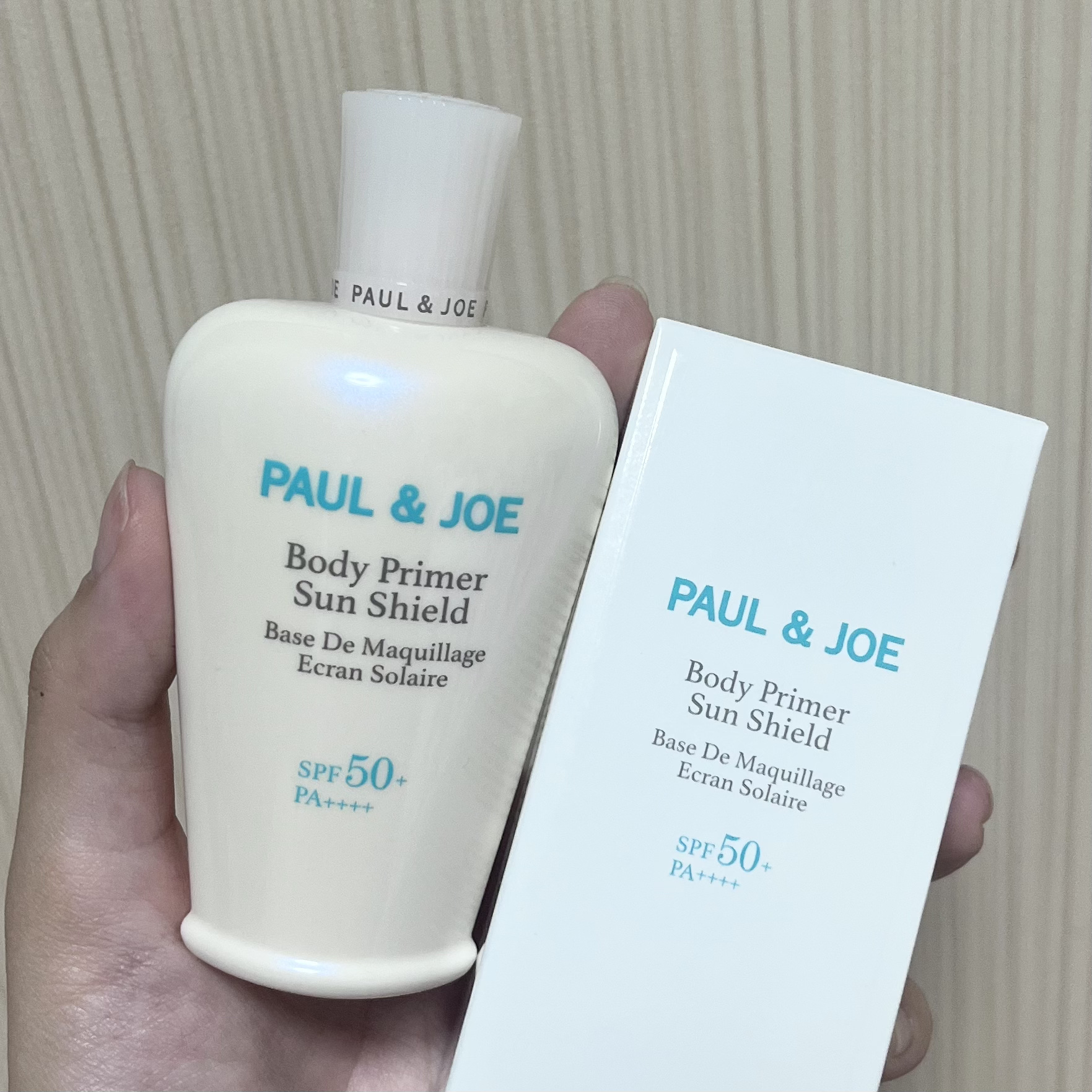 ポール＆ジョー ボディプライマー サンシールド/PAUL & JOE BEAUTE/日焼け止めローションを使ったクチコミ（1枚目）