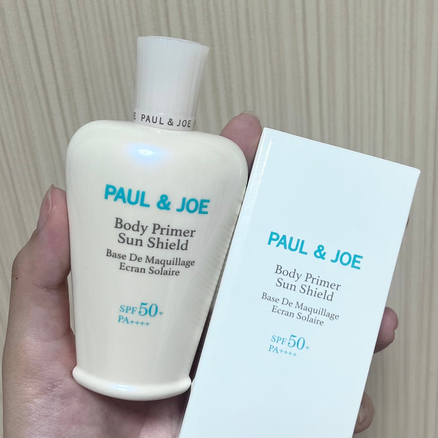 ポール&ジョー ボディプライマー サンシールド/PAUL & JOE BEAUTE/日焼け止めローションを使ったクチコミ(1枚目)
