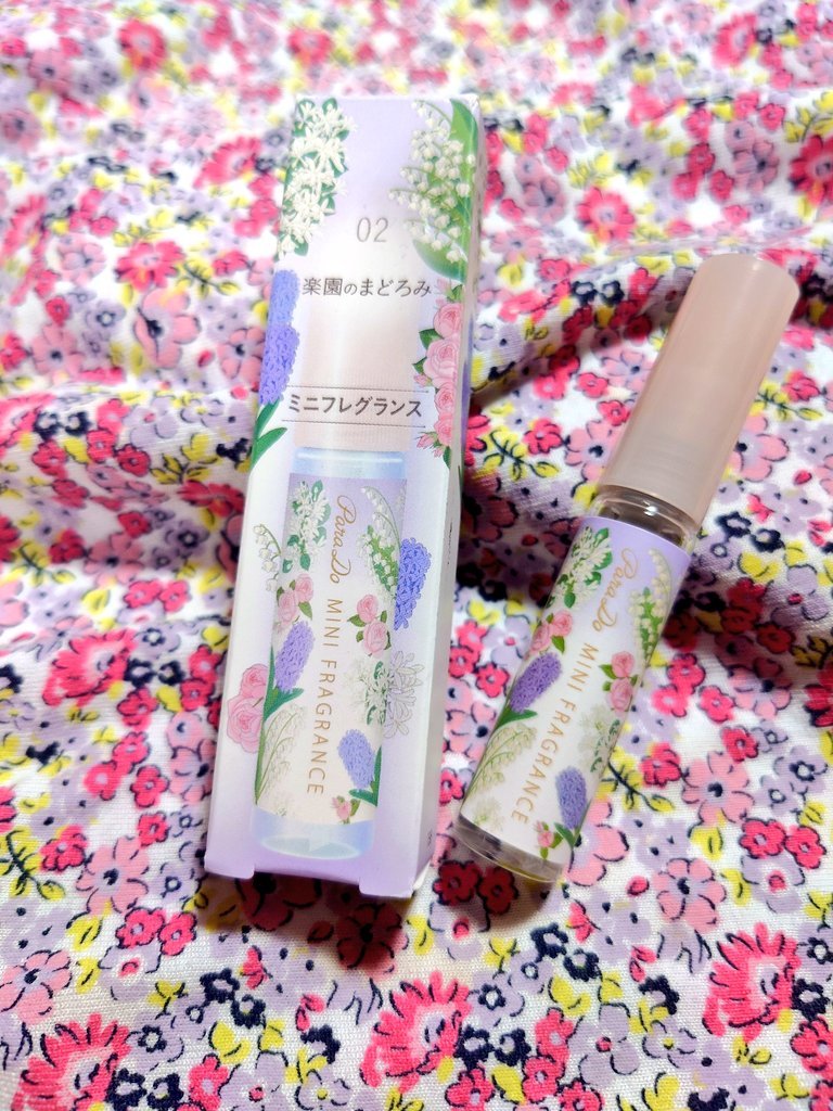 ミニフレグランス 01 楽園のときめき/パラドゥ/香水(レディース)を使ったクチコミ（1枚目）