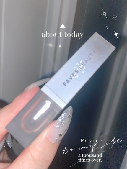 マイカラー ウォーターティント/FAVES BEAUTY/リップティントを使ったクチコミ(1枚目)