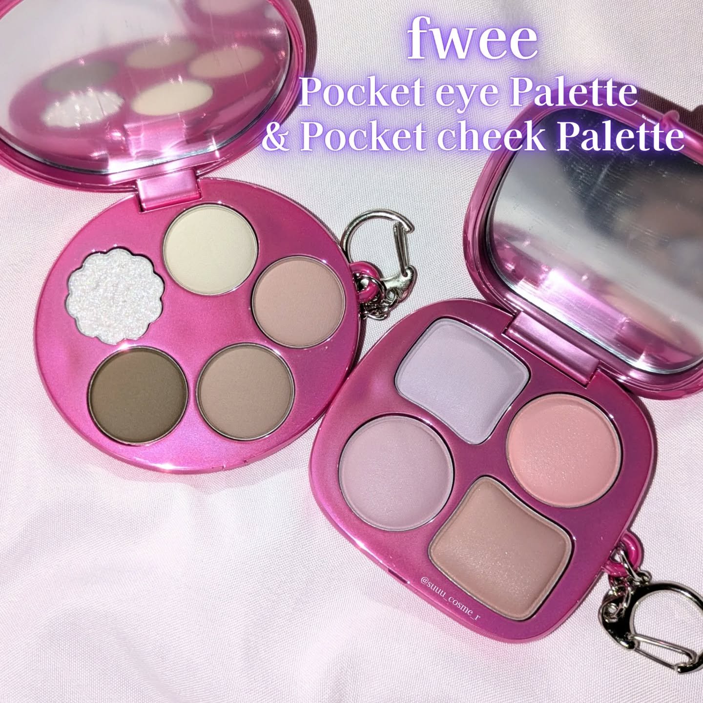 フィー ポケットアイパレット/fwee/アイシャドウパレットを使ったクチコミ（1枚目）