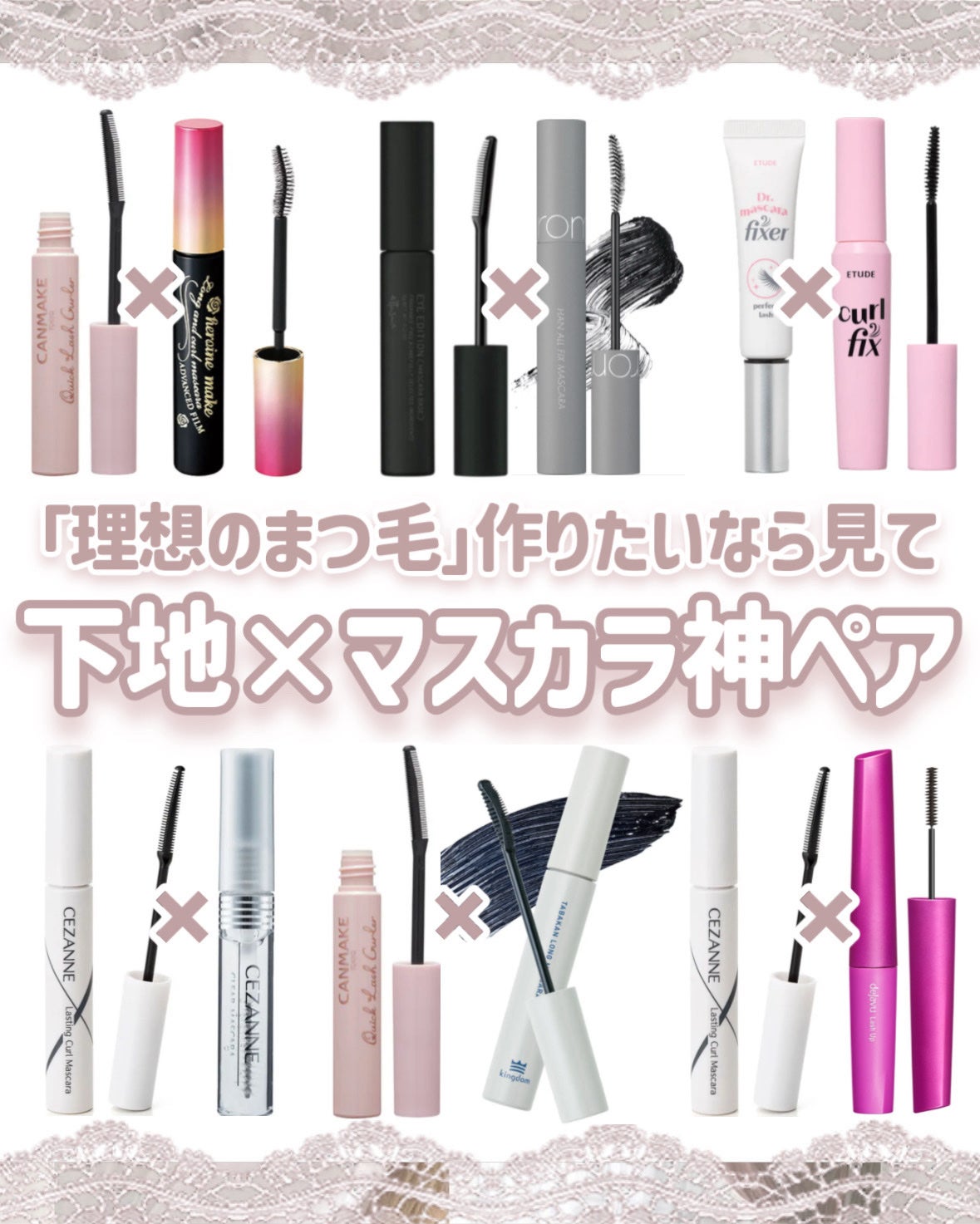 マスカラフィクサー パーフェクトラッシュ/ETUDE/マスカラ下地を使ったクチコミ(1枚目)