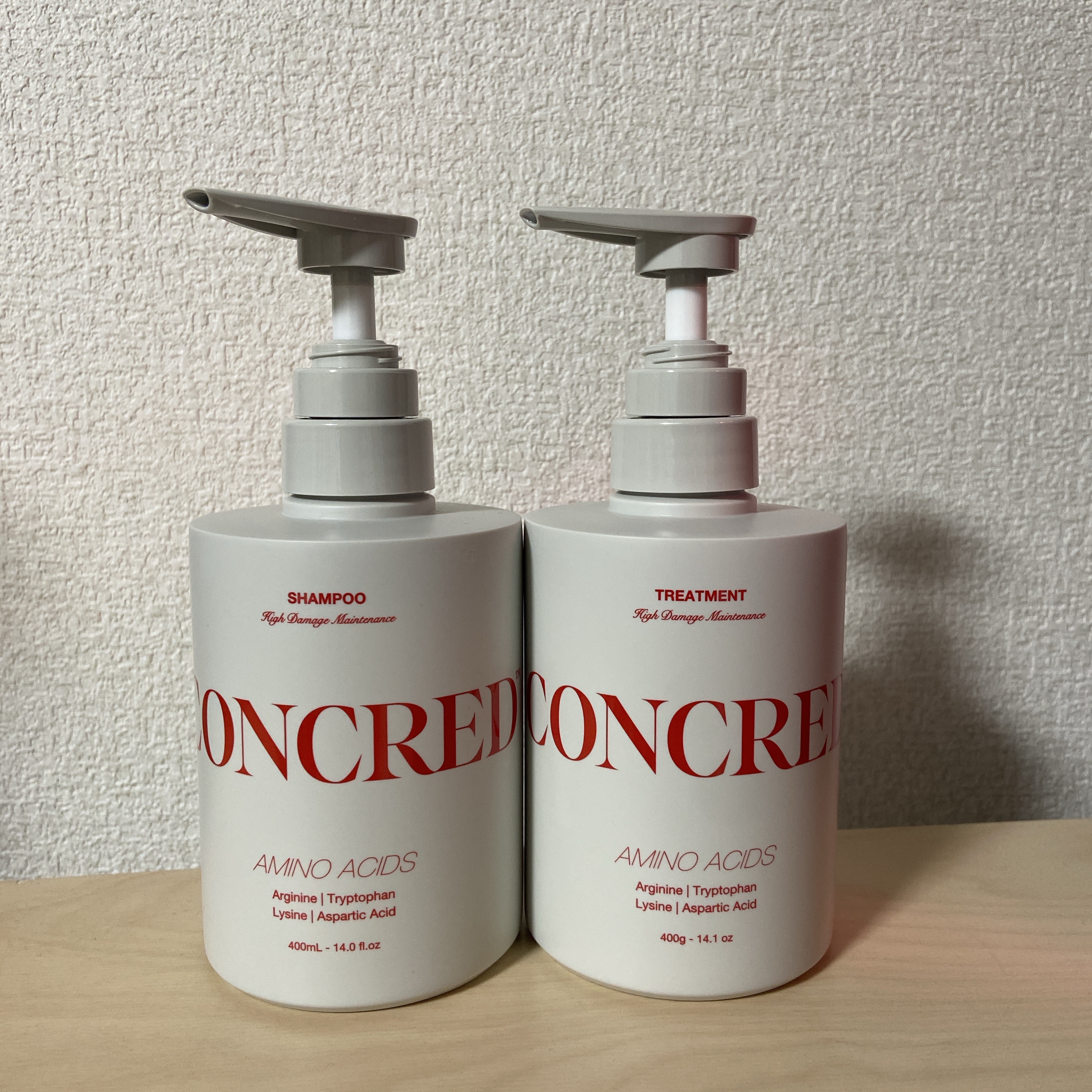 ハイダメージ メンテナンス シャンプー/トリートメント/matsukiyo CONCRED/市販シャンプーを使ったクチコミ（1枚目）