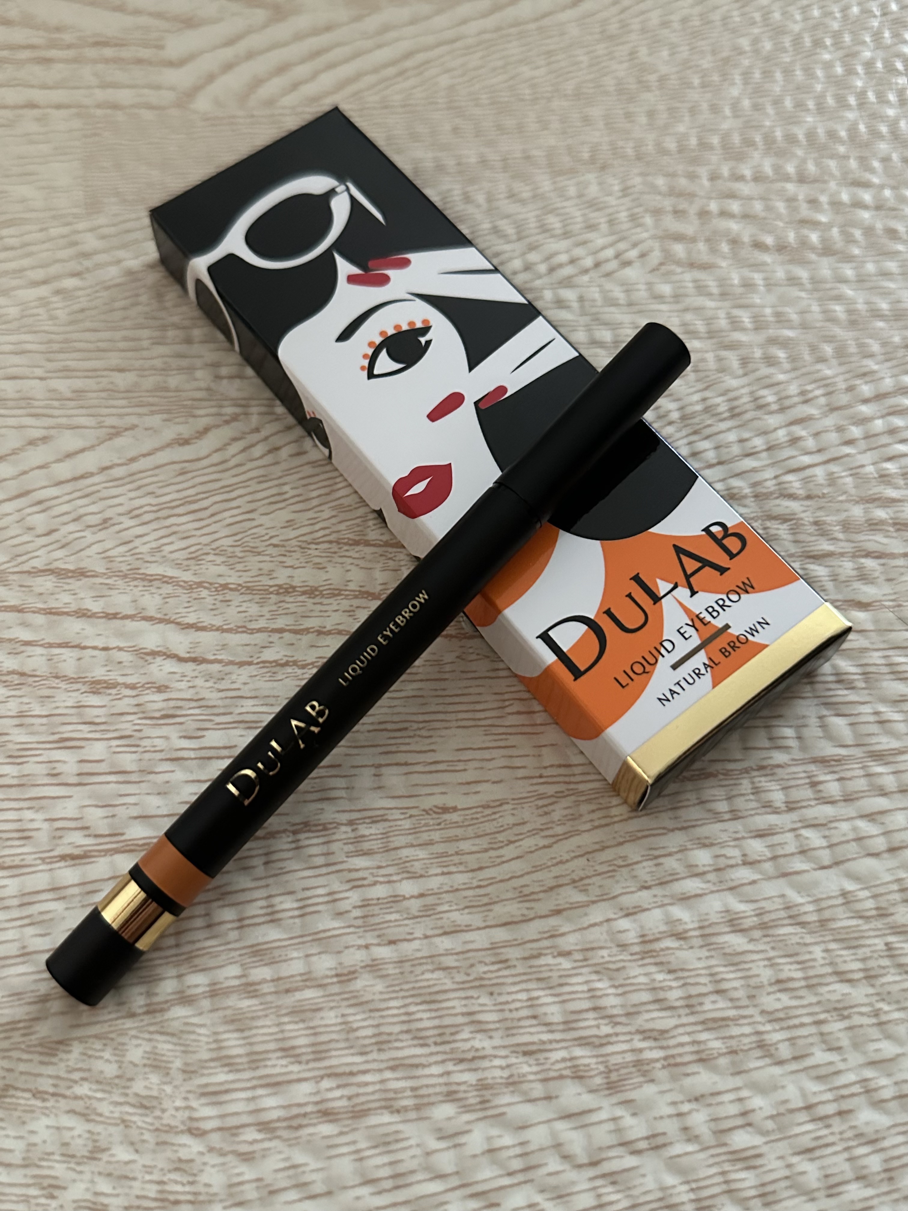 DULAB リキッドアイブロウ ナチュラルブラウン/DULAB/リキッドアイブロウを使ったクチコミ（2枚目）