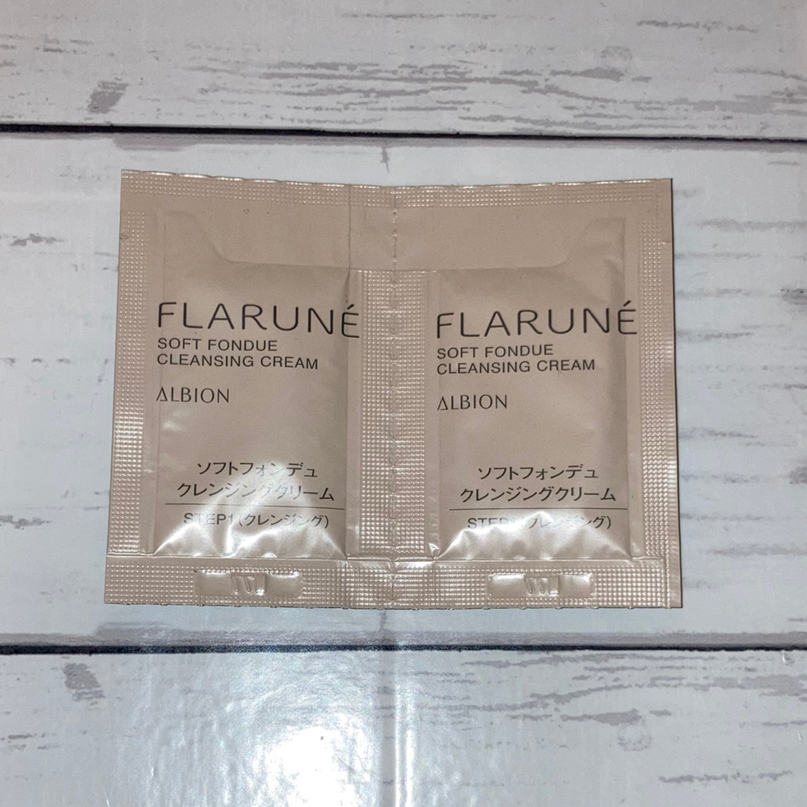 ALBION フラルネ ソフトフォンデュ クレンジングクリームのクチコミ「＼サンプルですが、レビューします！／

ALBION フラルネ ソフトフォンデュ クレンジング.....」（2枚目）