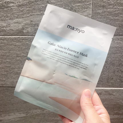 ガラクナイアシン エッセンスマスク/manyo/シートマスク・パックを使ったクチコミ(1枚目)