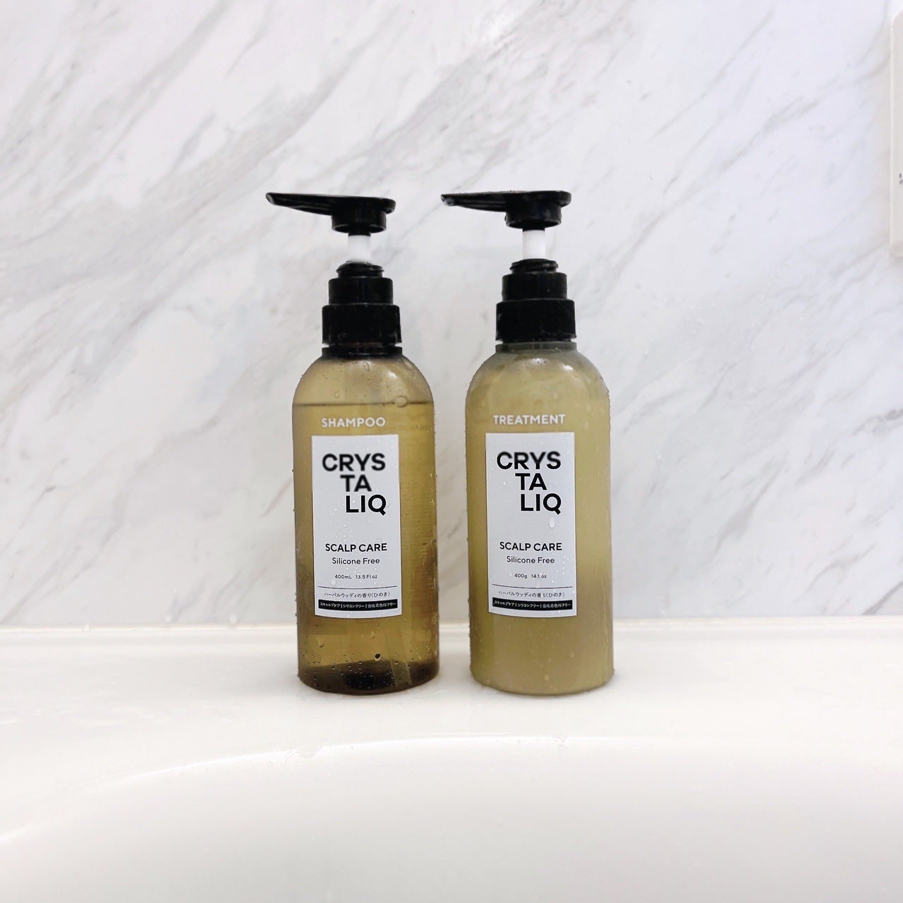 CRYSTALIQ スキャルプケア シャンプー/トリートメント/Crystaliq /市販シャンプーを使ったクチコミ(5枚目)