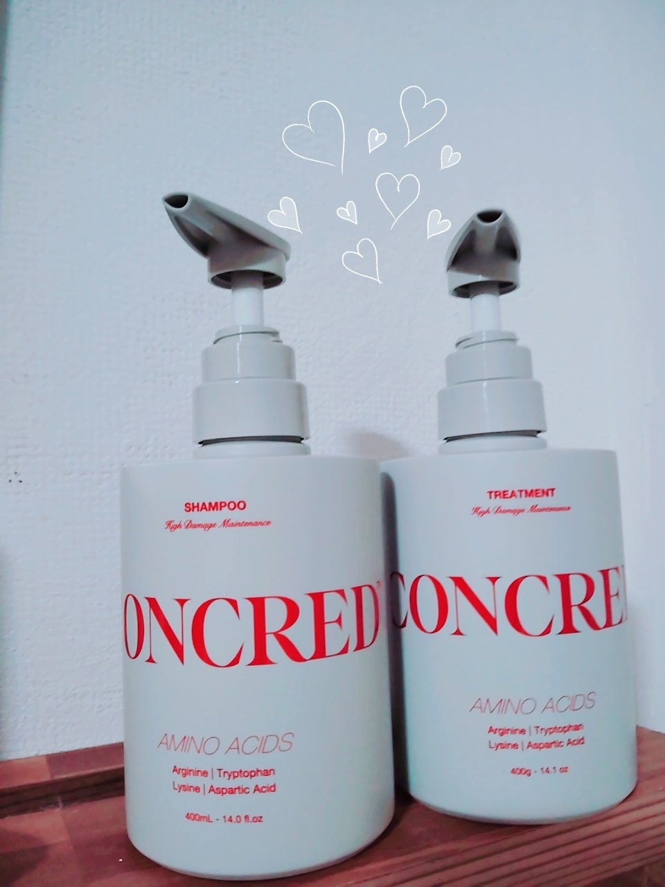 ハイダメージ メンテナンス シャンプー/トリートメント/matsukiyo CONCRED/市販シャンプーを使ったクチコミ（2枚目）
