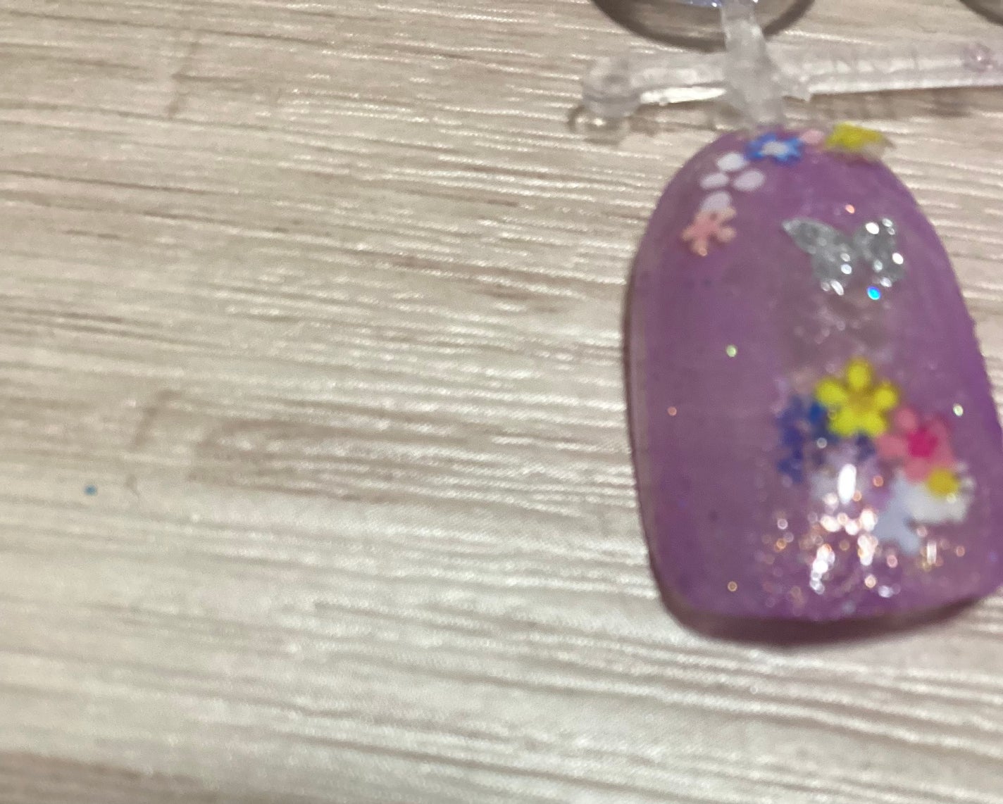 ネイルシール/セリア/ネイルシールを使ったクチコミ(4枚目)