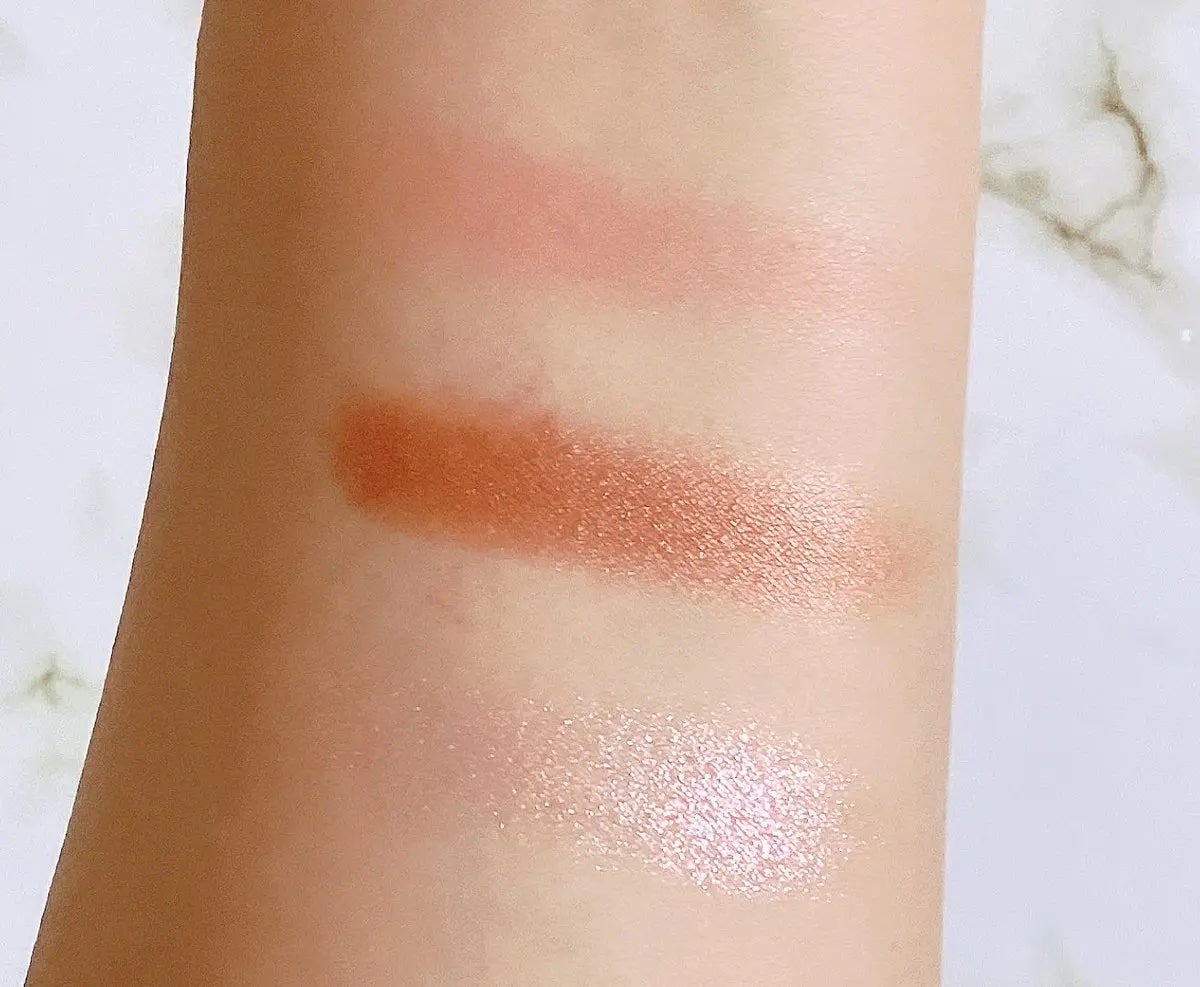 トリプルアイパレット/hana by hince/アイシャドウパレットを使ったクチコミ(3枚目)