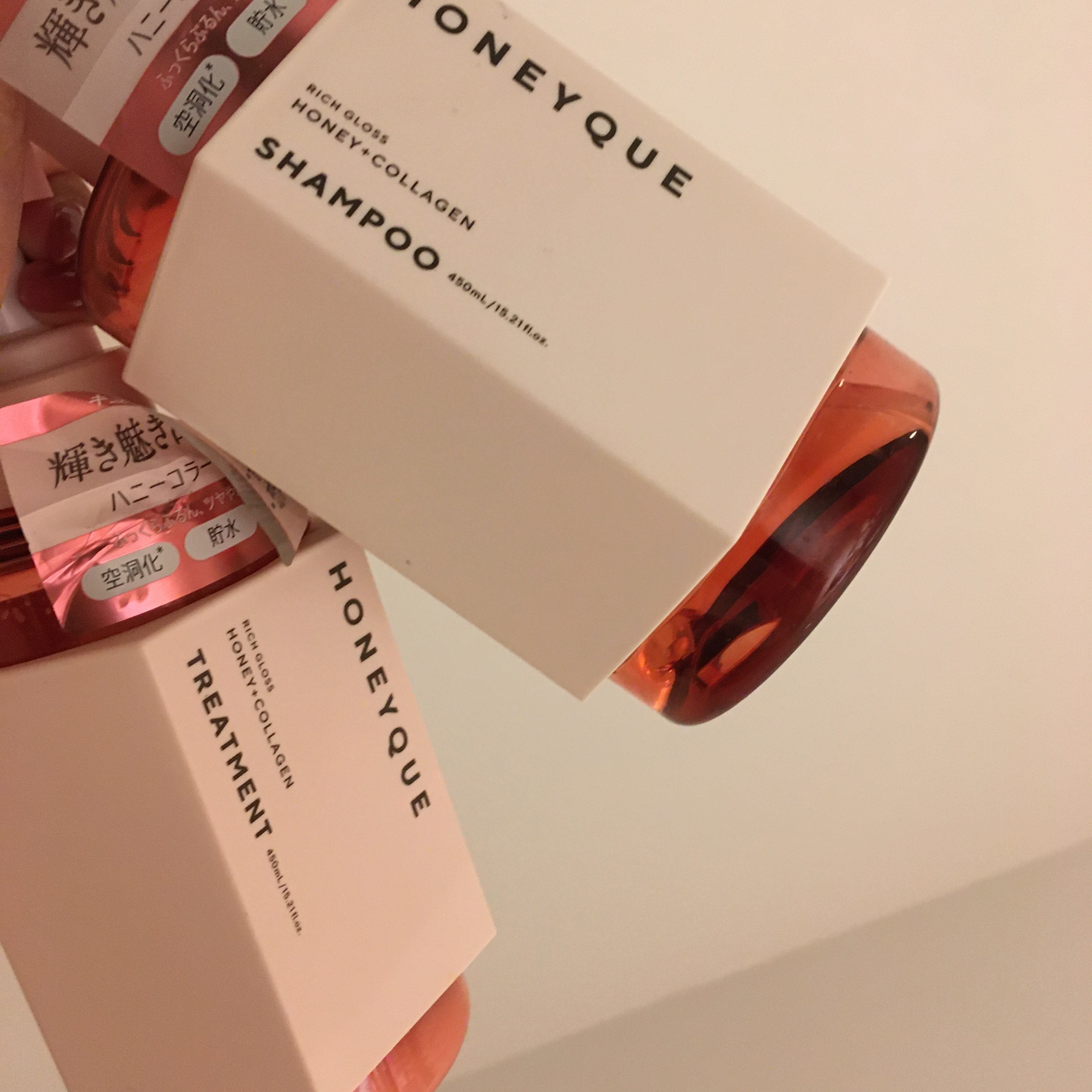 リッチグロス シャンプー シャイニー／ヘアトリートメント シャイニー/ハニーク/市販シャンプーを使ったクチコミ（1枚目）