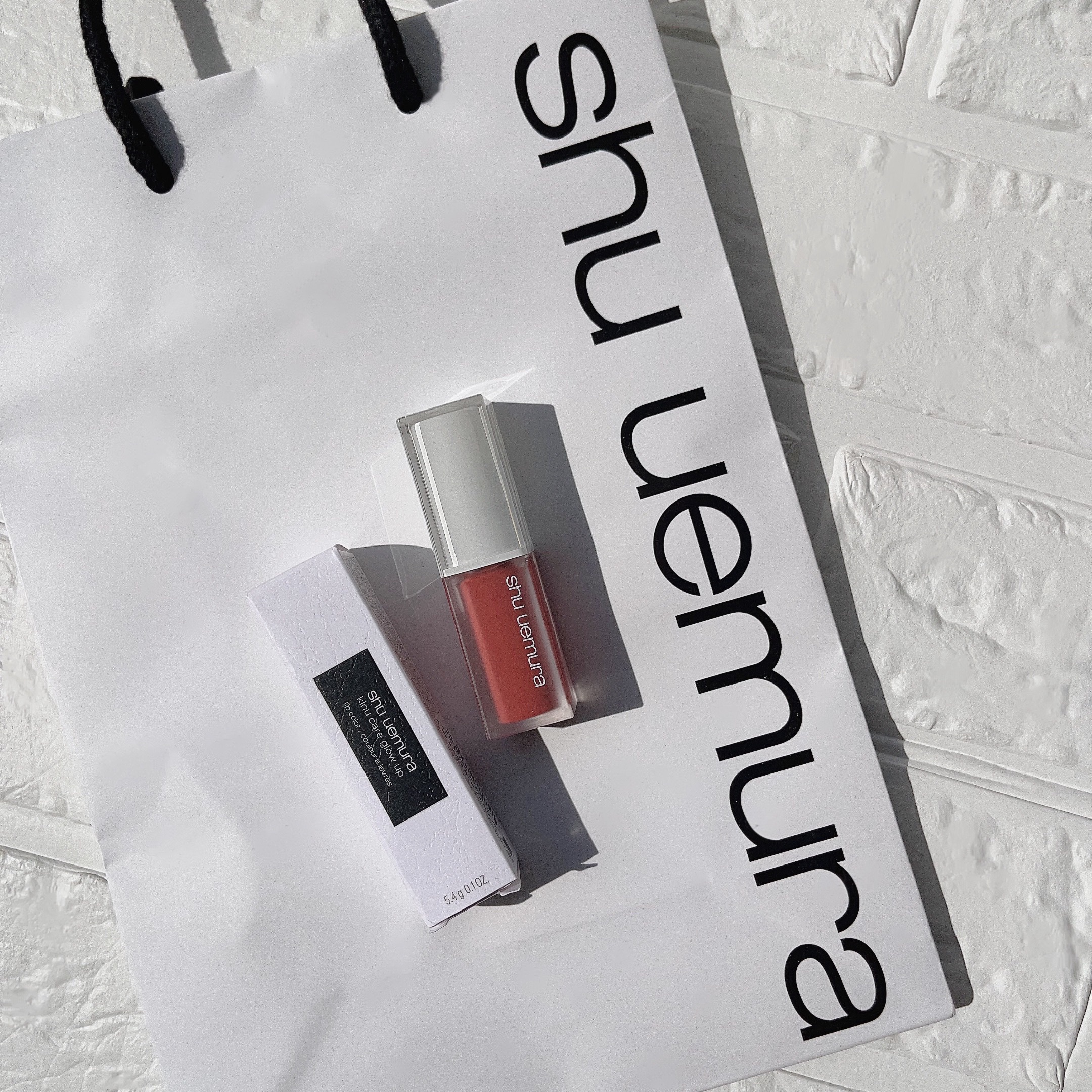 キヌケアグローアップ/shu uemura/口紅を使ったクチコミ（1枚目）