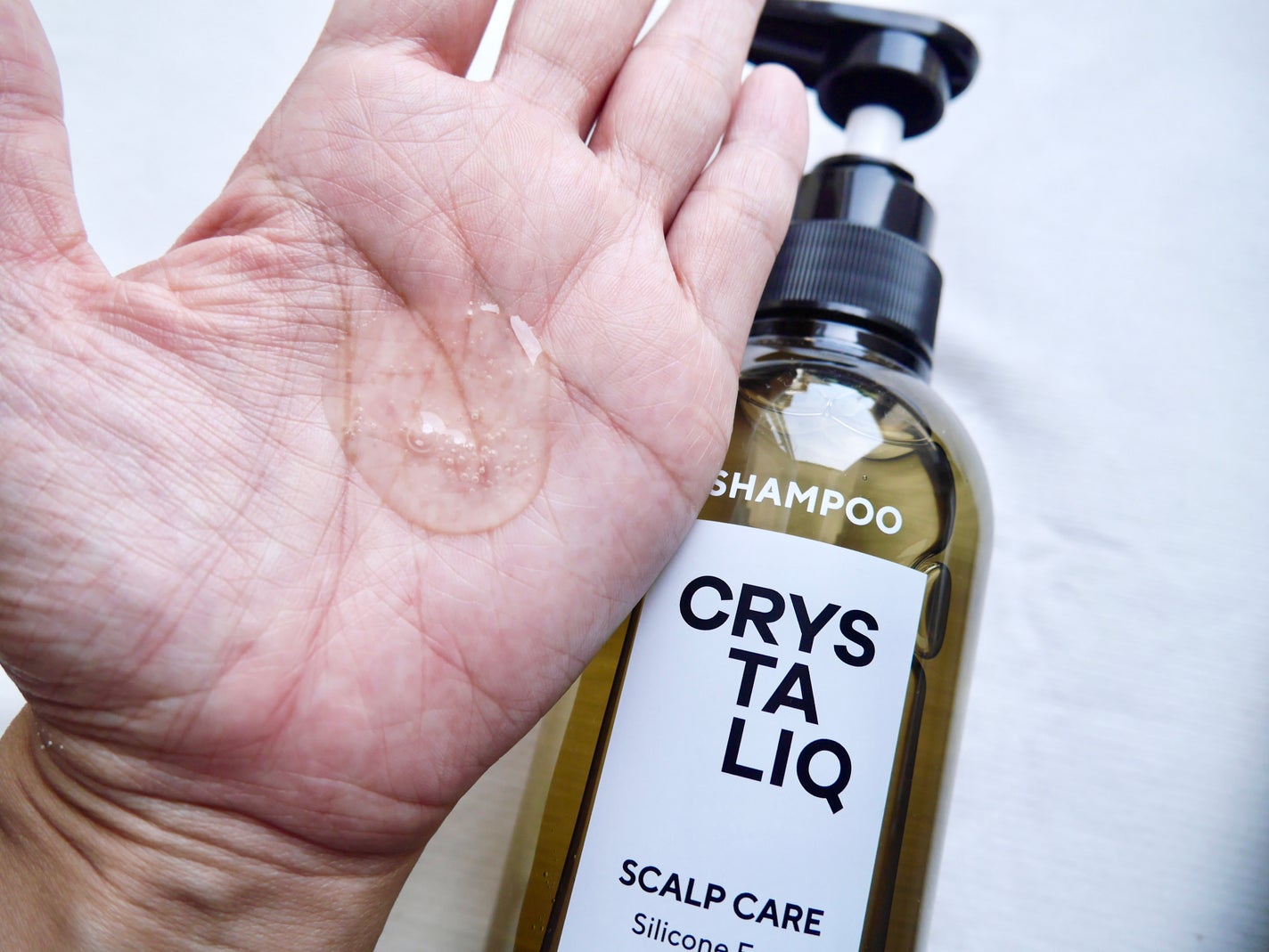 CRYSTALIQ スキャルプケア シャンプー/トリートメント/Crystaliq /市販シャンプーを使ったクチコミ(2枚目)