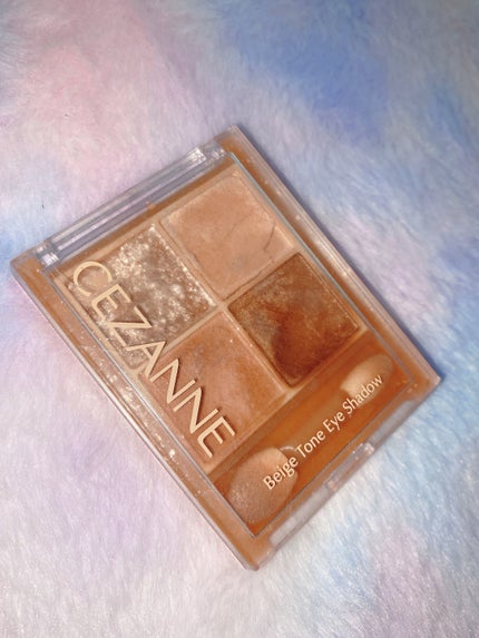 ベージュトーンアイシャドウ/CEZANNE/アイシャドウパレットを使ったクチコミ(1枚目)