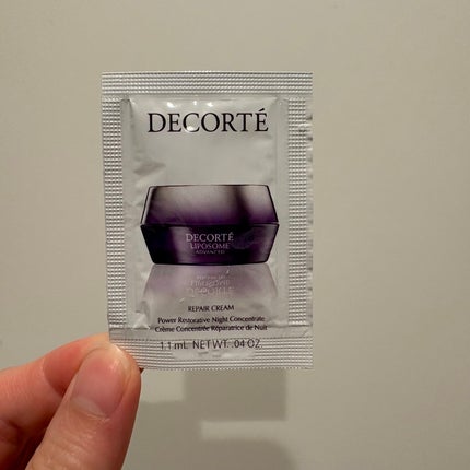 リポソーム アドバンスト リペアクリーム/DECORTÉ/フェイスクリームを使ったクチコミ(1枚目)