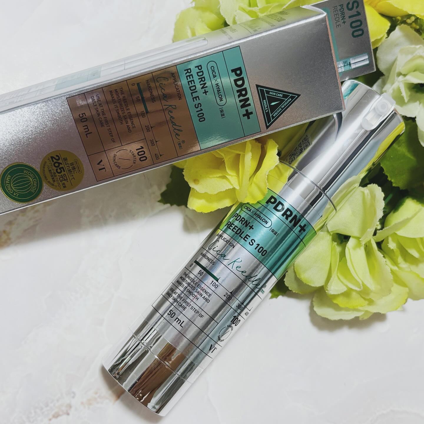 PDRN+リードルS 100/VT/美容液を使ったクチコミ（3枚目）