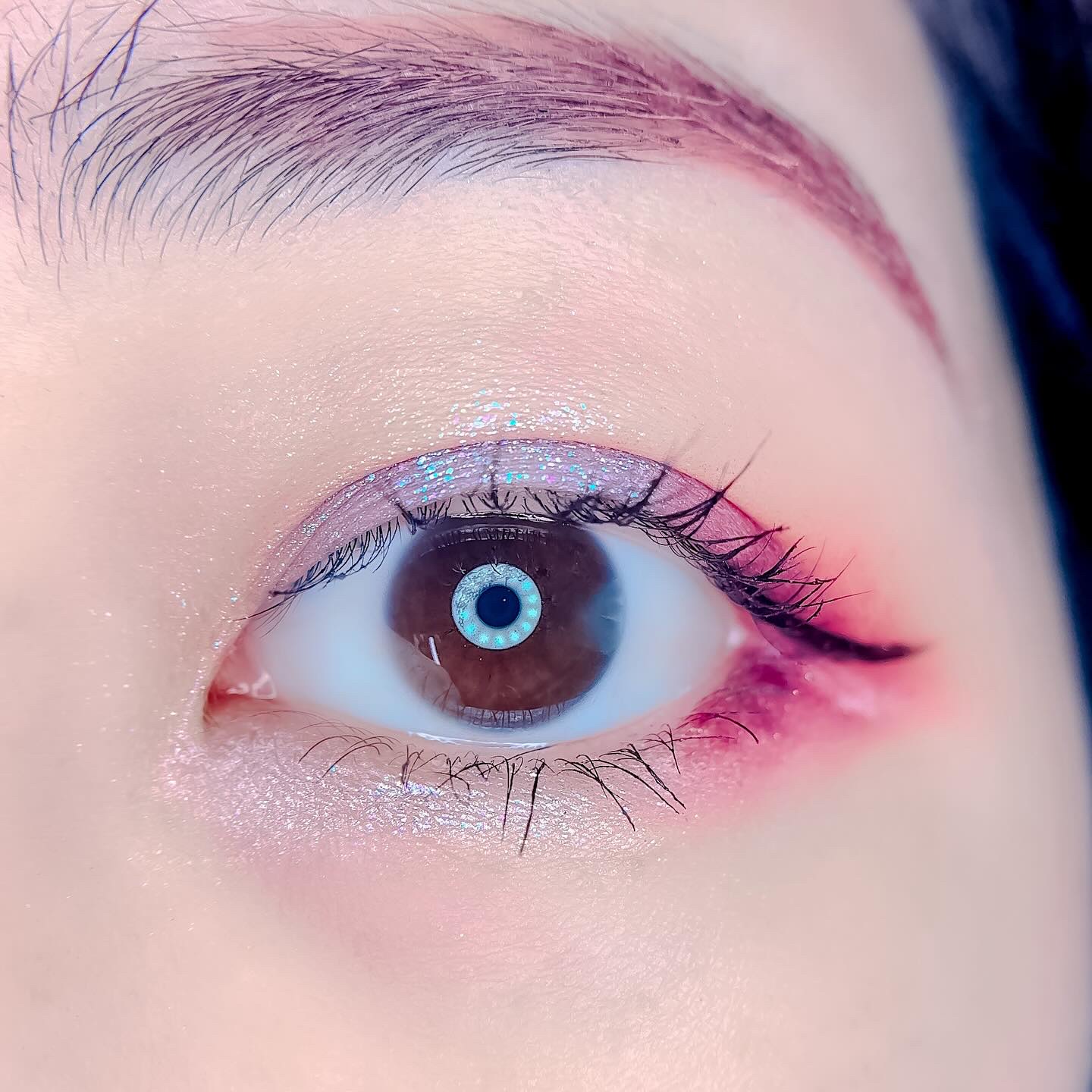 スキルレスライナー/LUMIURGLAS/リキッドアイライナーを使ったクチコミ（3枚目）