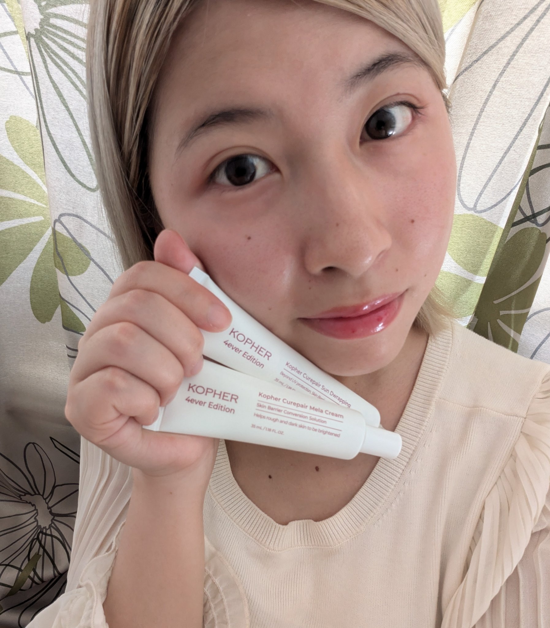 CUREPAIR MELA CREAM /KOPHER/フェイスクリームを使ったクチコミ（1枚目）