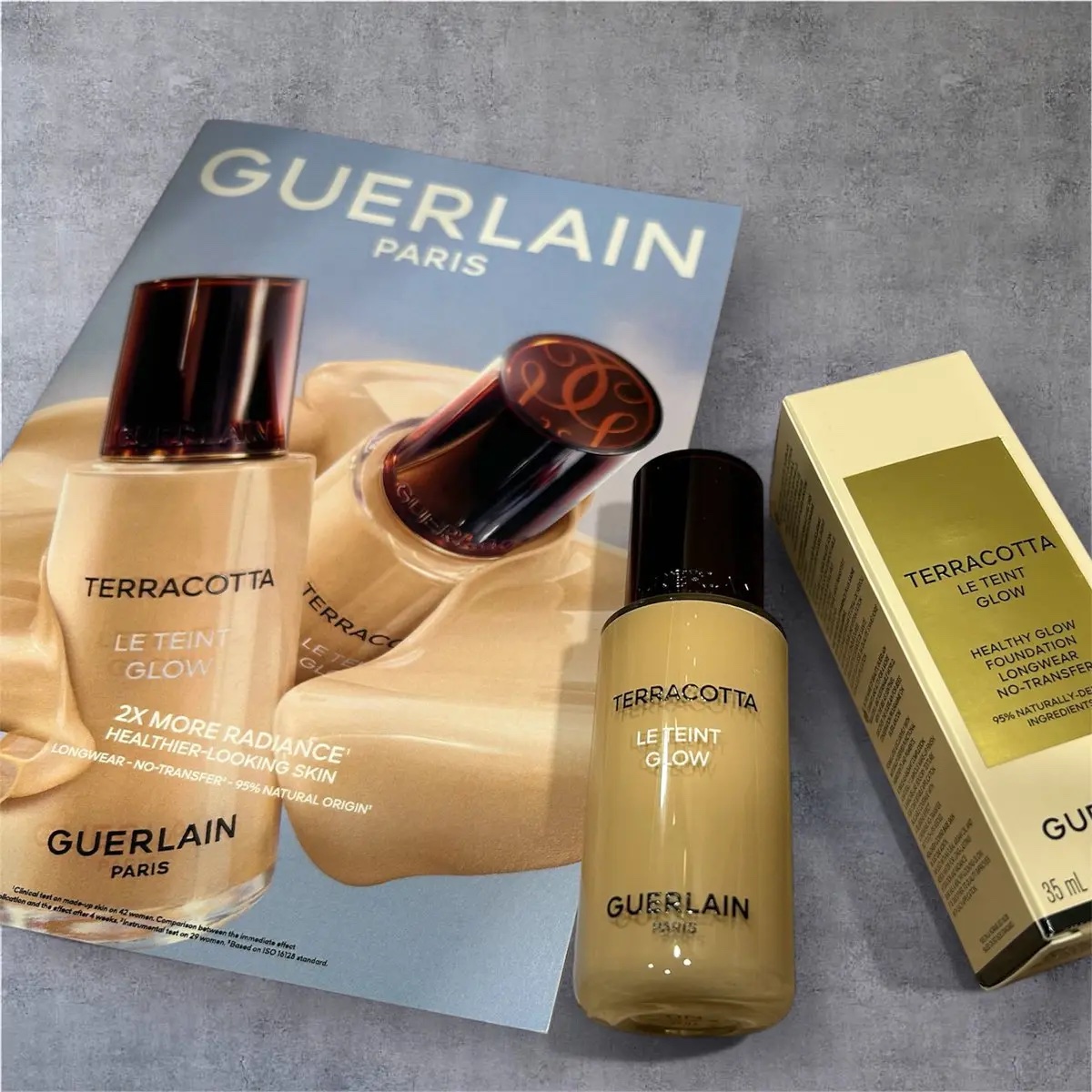 テラコッタ フルイド グロウ/GUERLAIN/リキッドファンデーションを使ったクチコミ（1枚目）
