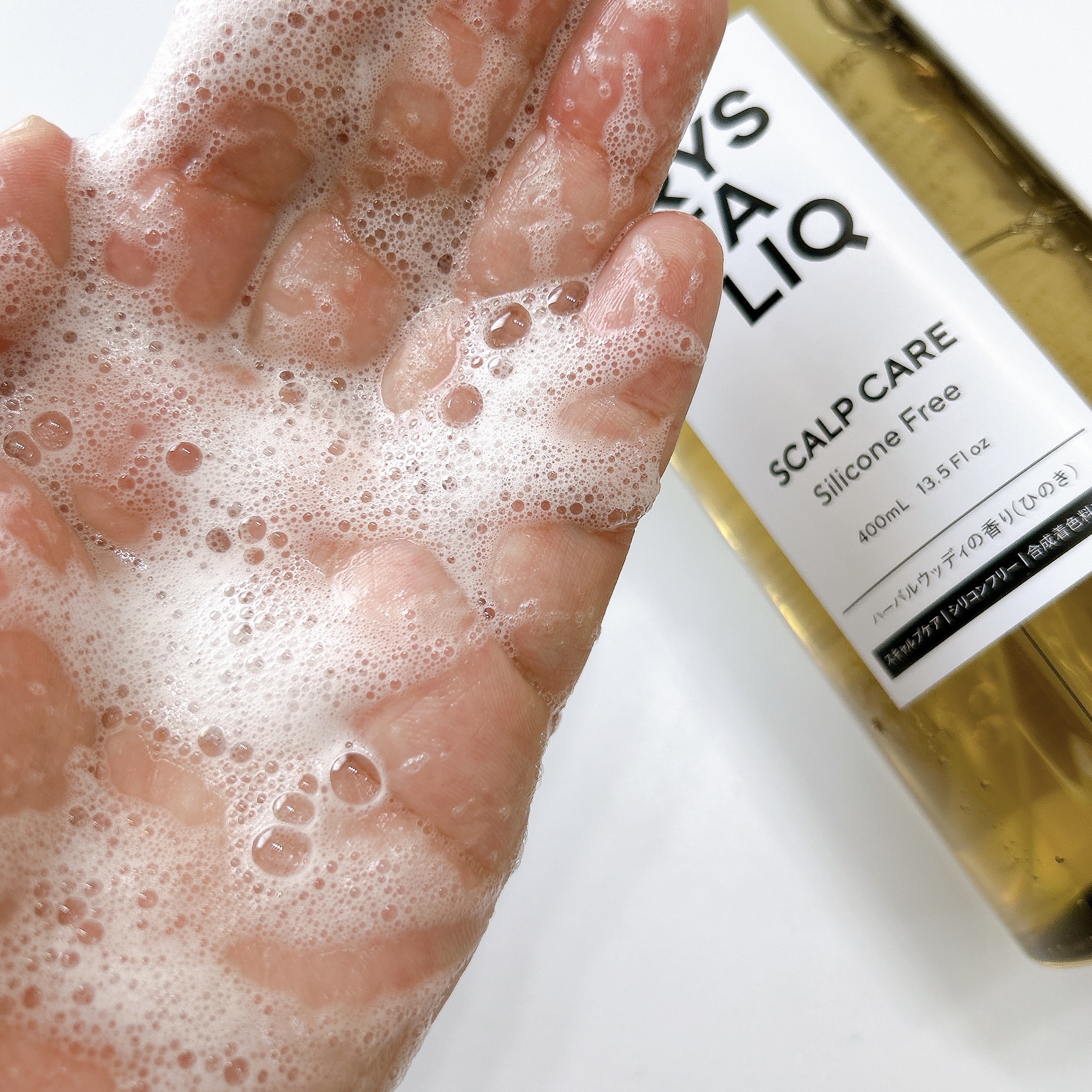 CRYSTALIQ スキャルプケア シャンプー/トリートメント/Crystaliq /市販シャンプーを使ったクチコミ（3枚目）