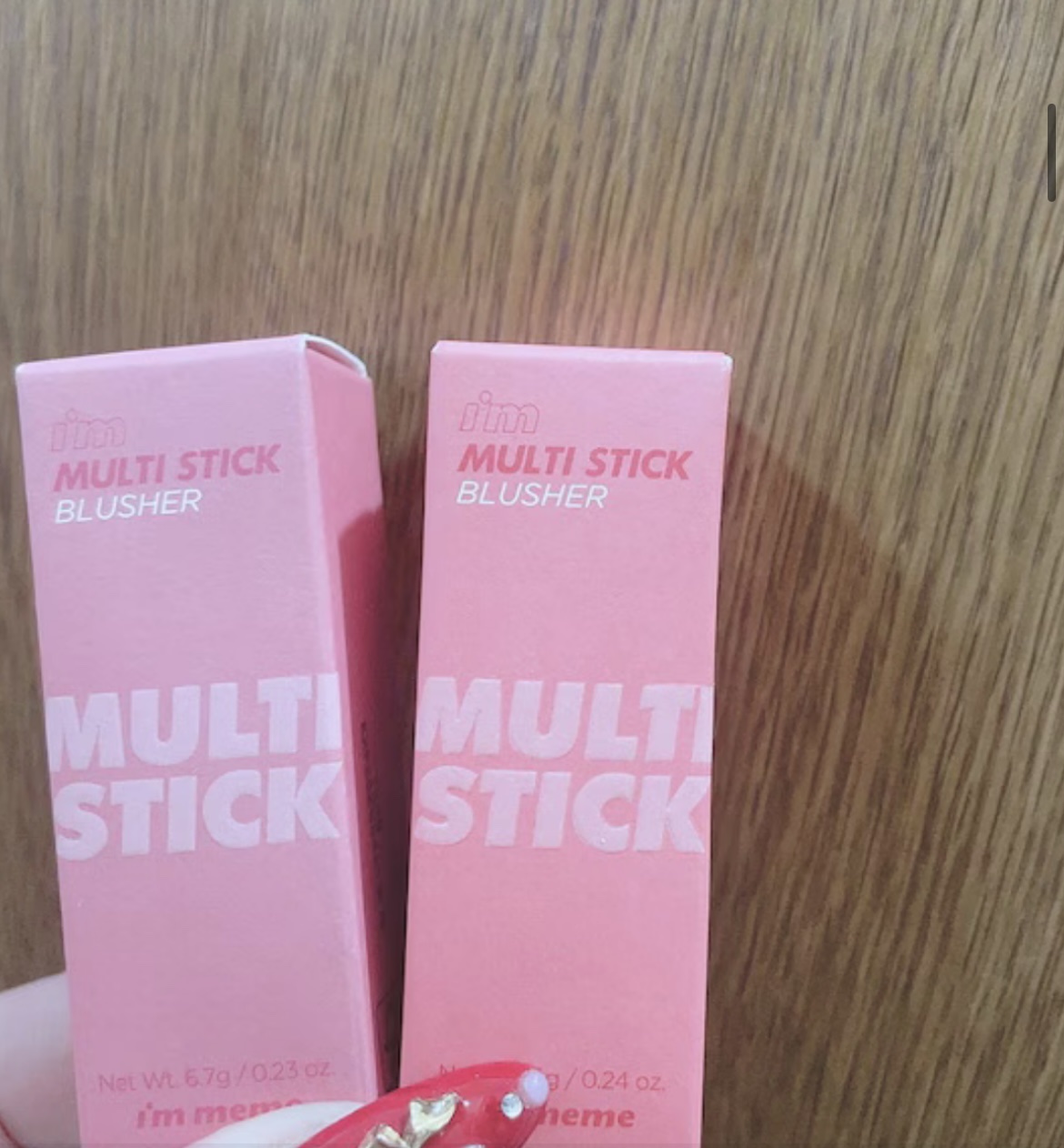 アイムマルチスティックブラッシャー/i’m meme/ジェル・クリームチークを使ったクチコミ（1枚目）