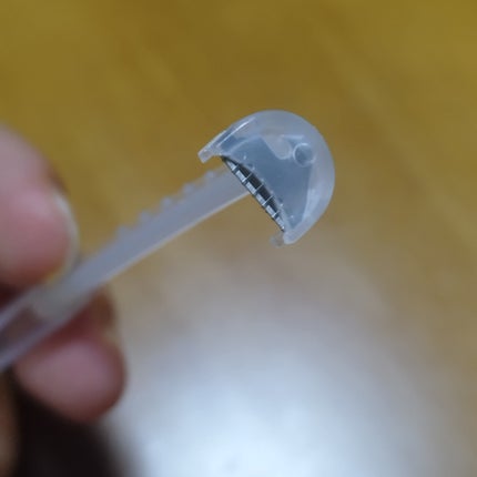 折りたたみ式・眉メイク用かみそり/無印良品/シェーバーを使ったクチコミ(5枚目)