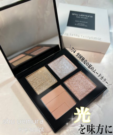 アイスカルプト/shu uemura/アイシャドウパレットを使ったクチコミ(1枚目)