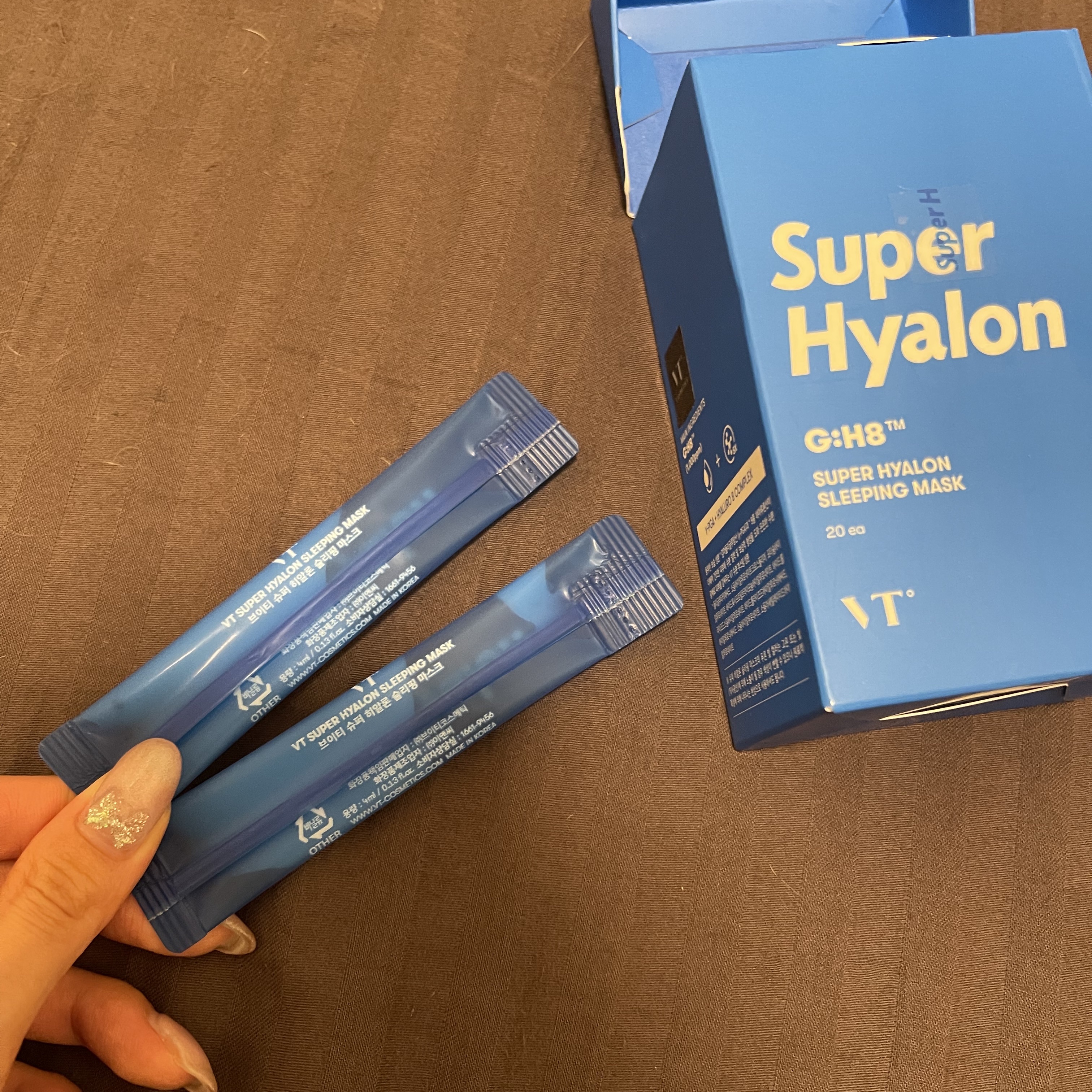 スーパーヒアルロン スリーピングマスク/VT/洗い流すパック・マスクを使ったクチコミ（3枚目）