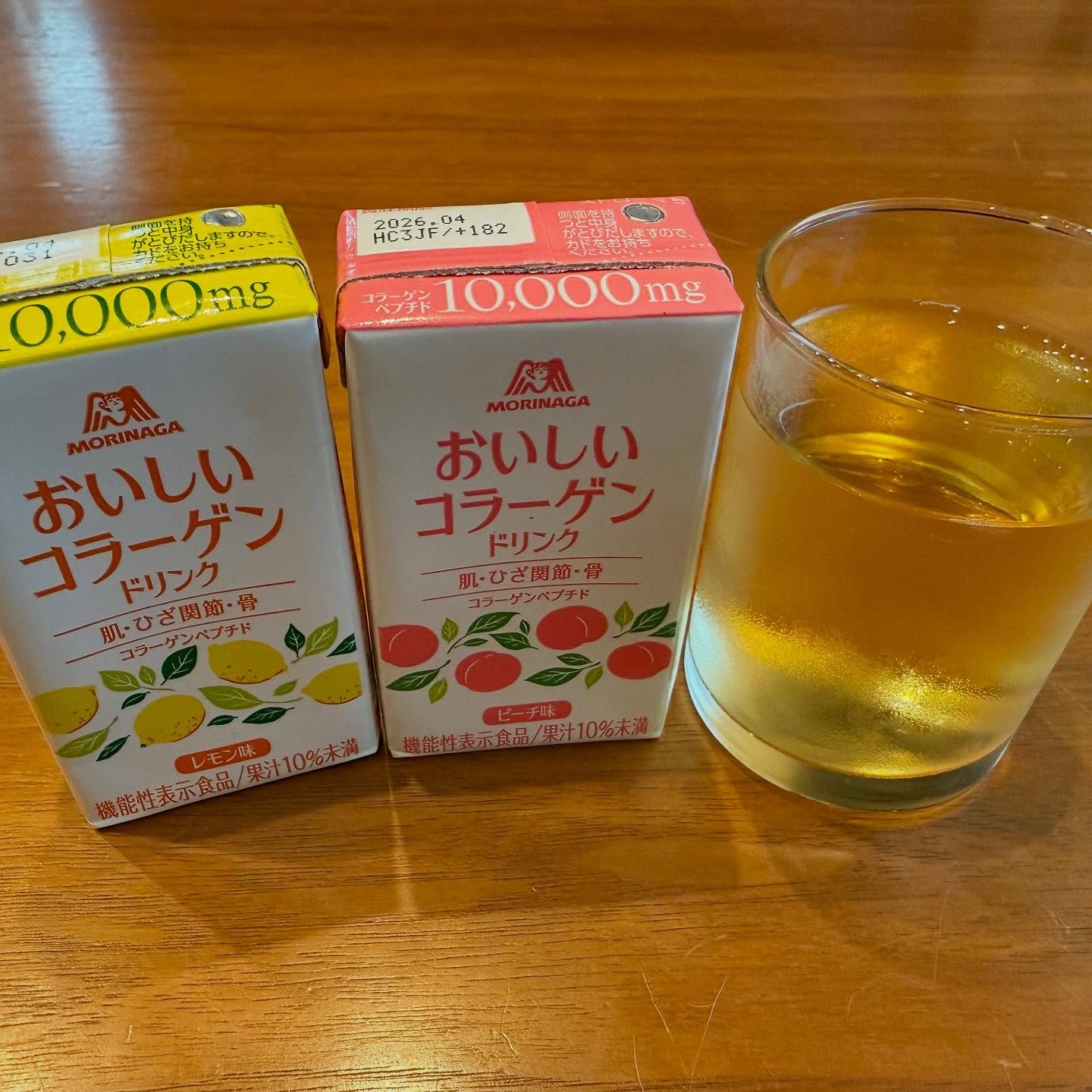 おいしいコラーゲンドリンク/森永製菓/美容ドリンクを使ったクチコミ（1枚目）