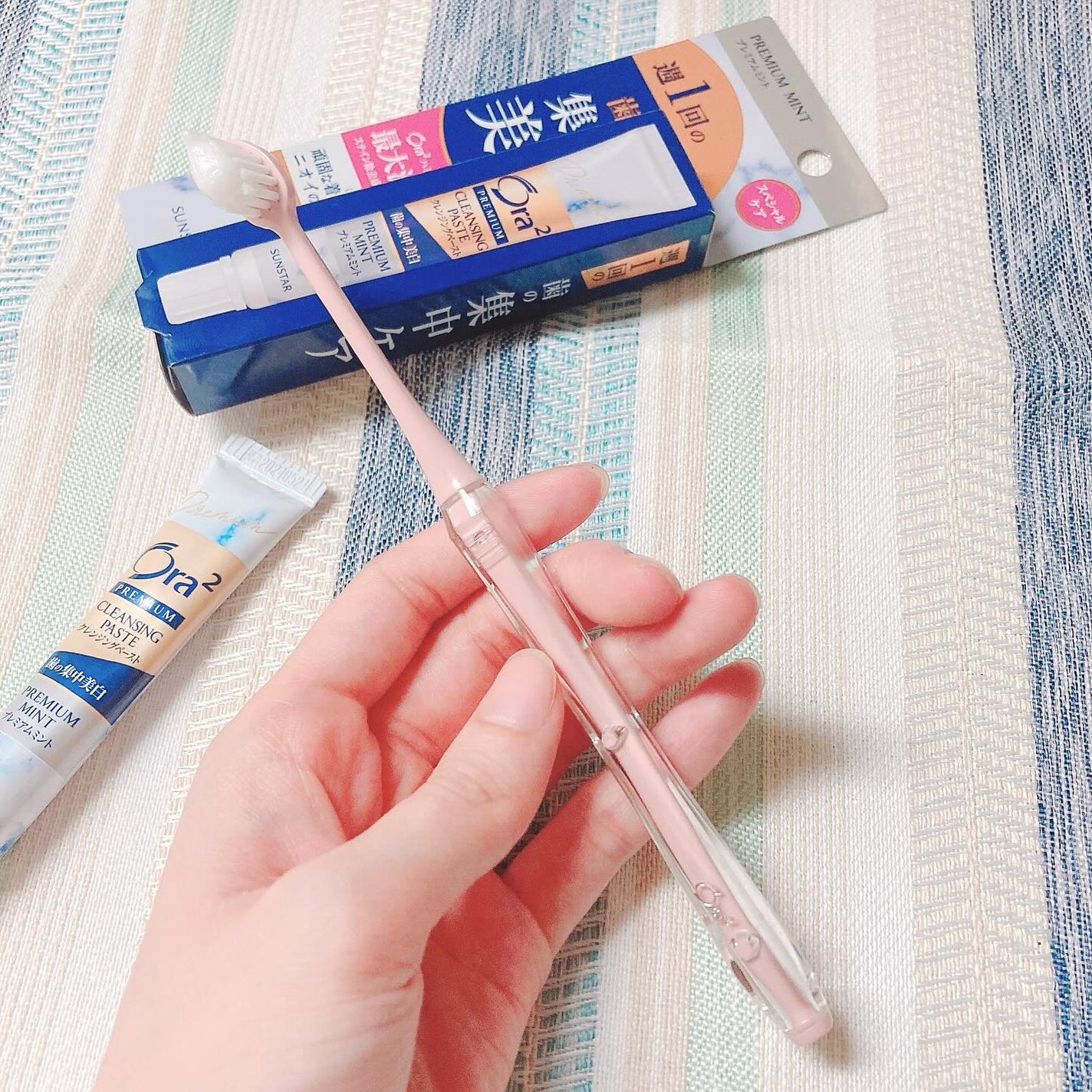 オーラツー プレミアム クレンジングペースト プレミアムミント/オーラツー/歯磨き粉を使ったクチコミ(3枚目)