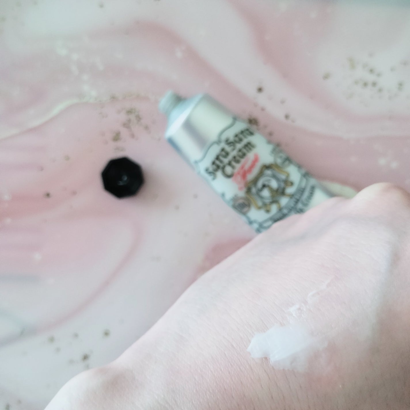 薬用足指さらさらクリーム/デオナチュレ/デオドラント・制汗剤を使ったクチコミ(3枚目)