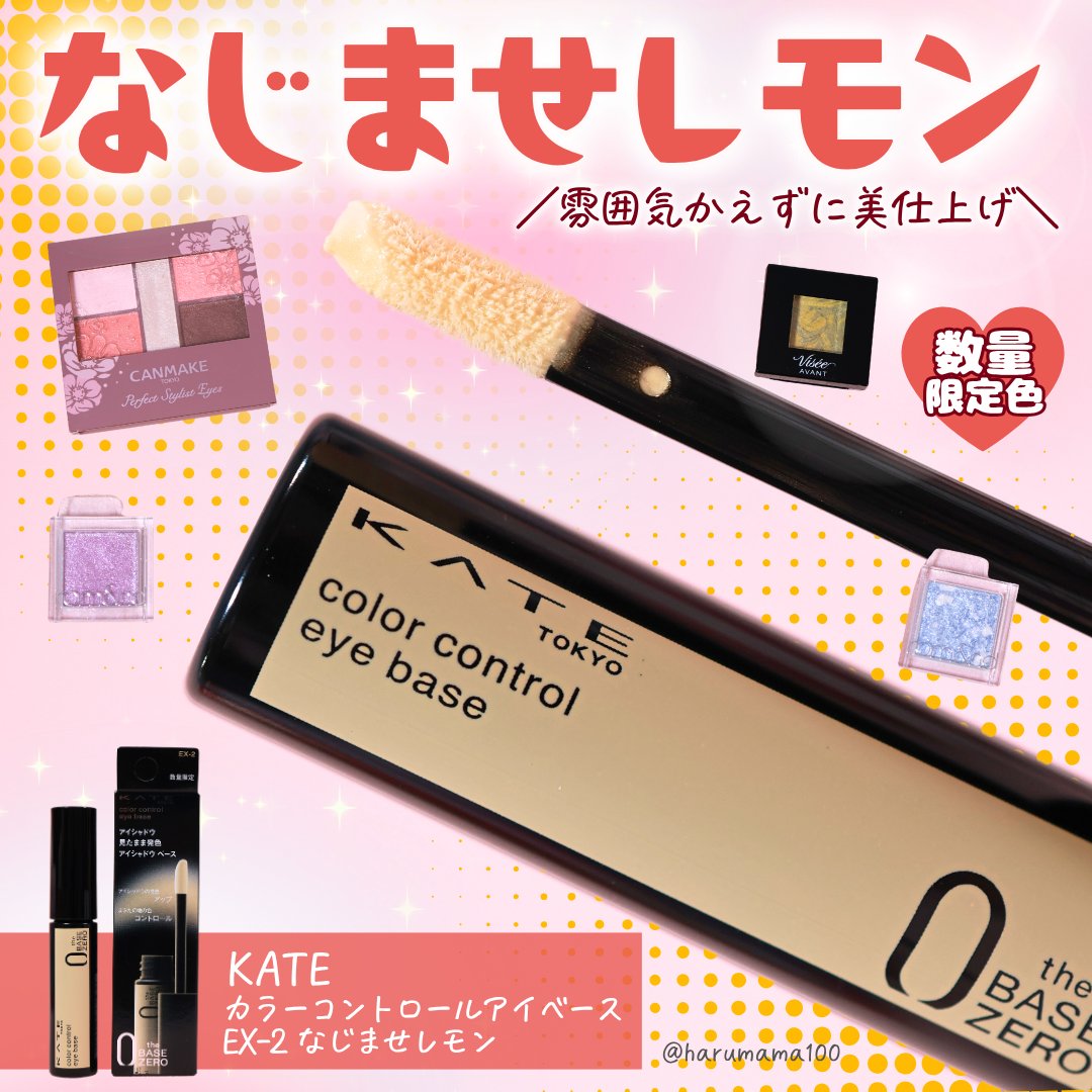 ケイト カラーコントロールアイベース/KATE/アイシャドウベースを使ったクチコミ（1枚目）